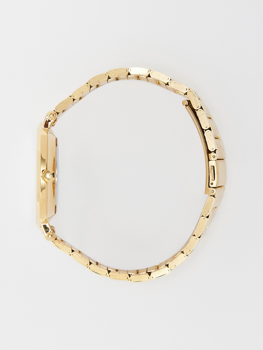 Men Gold Analog Wrist Watch