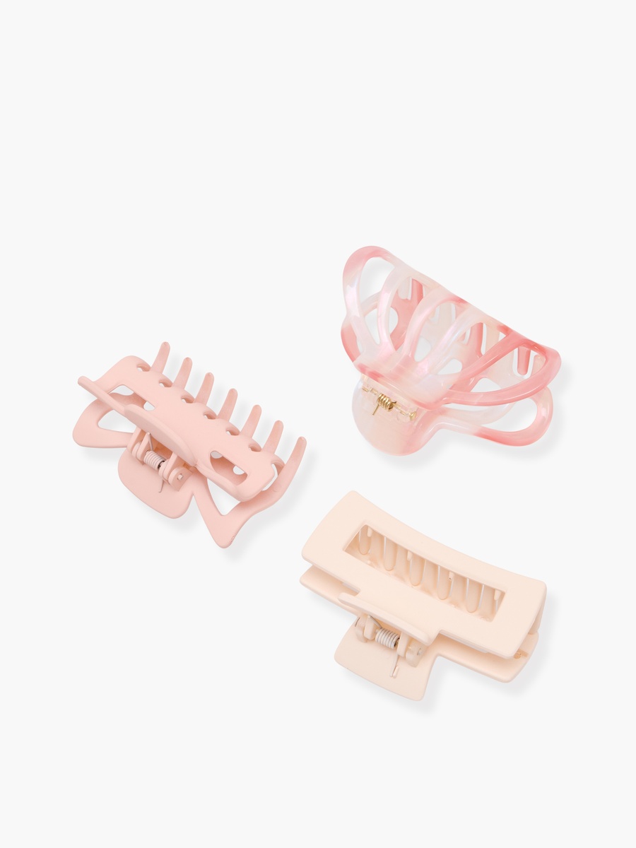 Pack of 3 Hair Clamps with Assorted Print