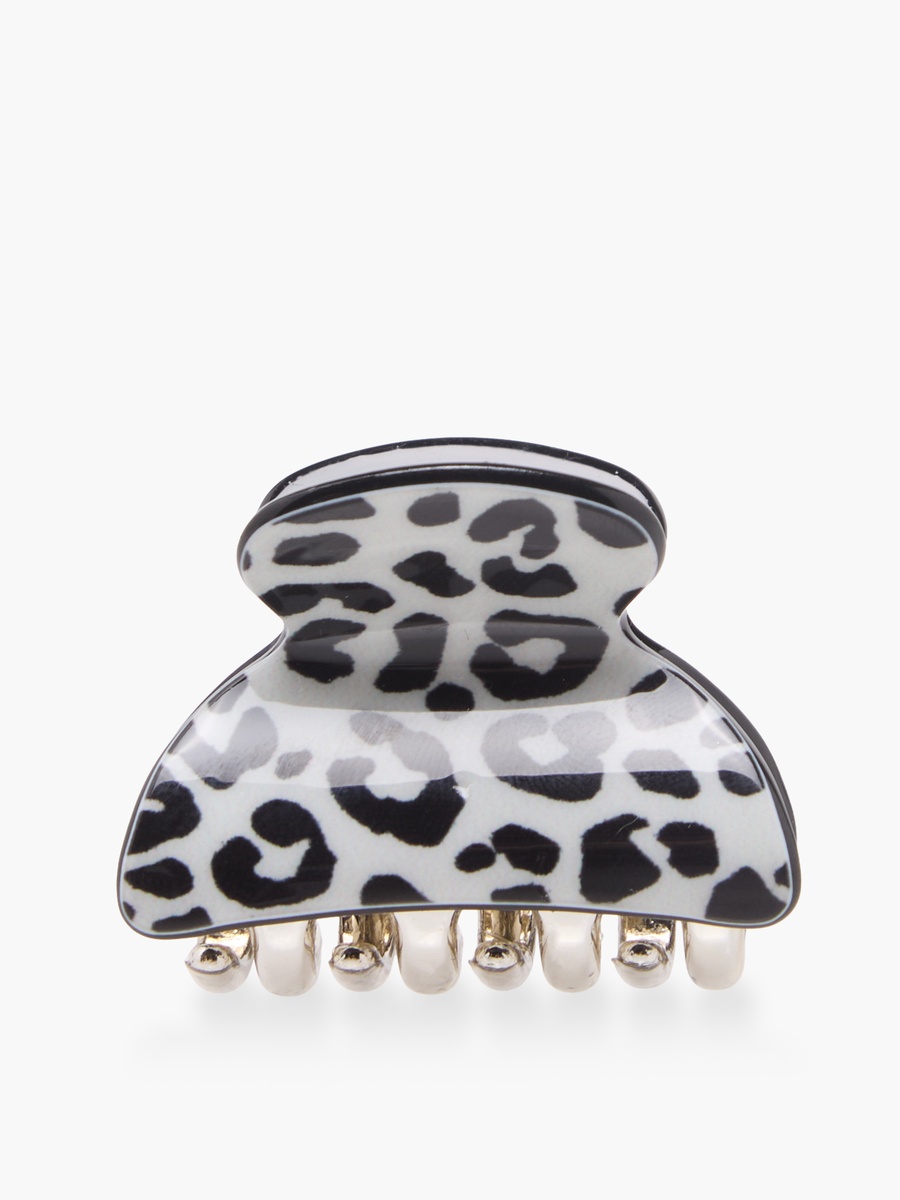 Pack of 3 Curved Hair Clamp with Assorted Design