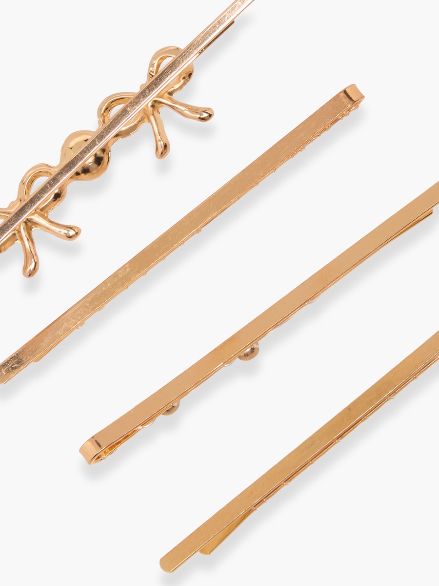 Pack of 4 Embellished Hairpin