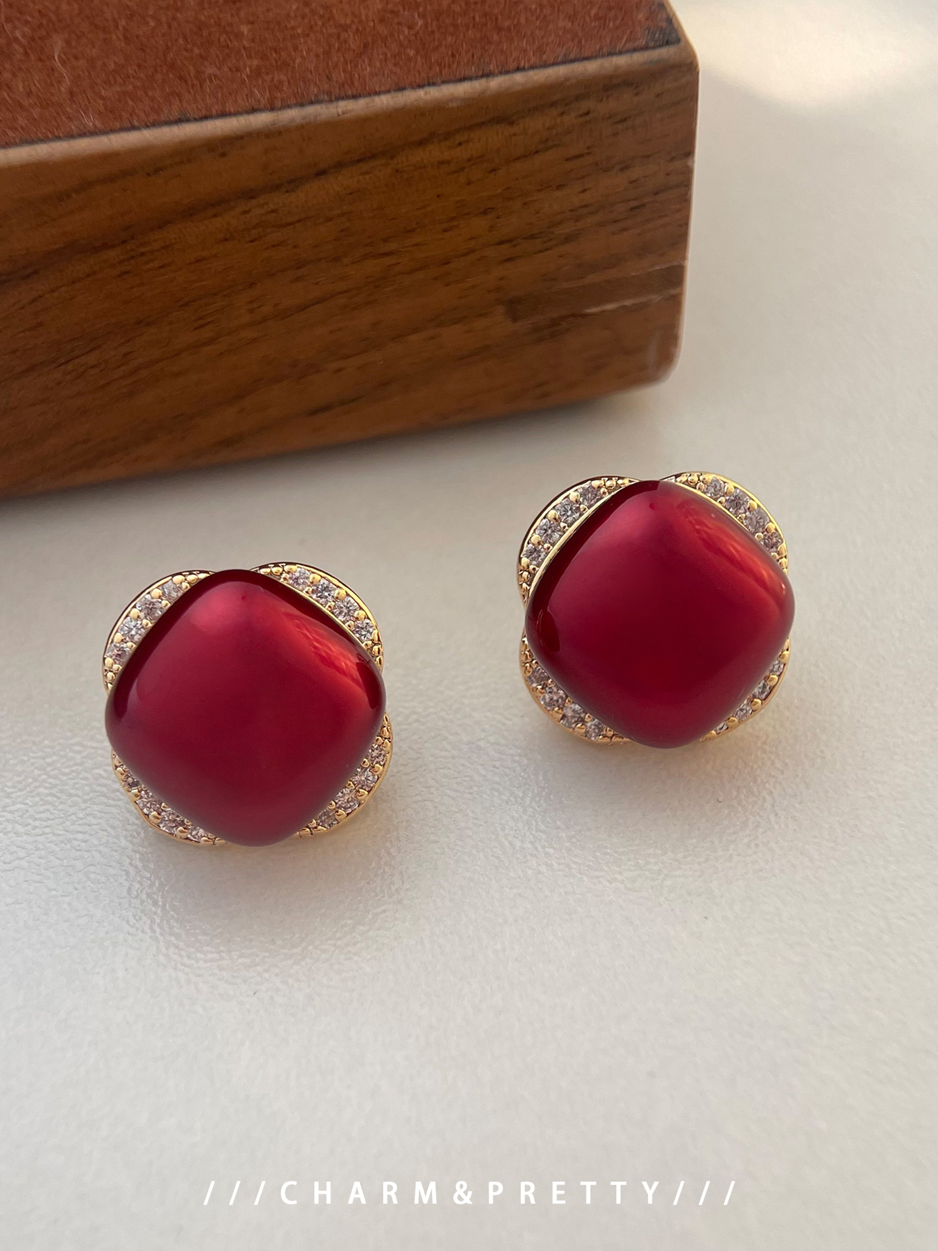 Embellished Stud Earrings