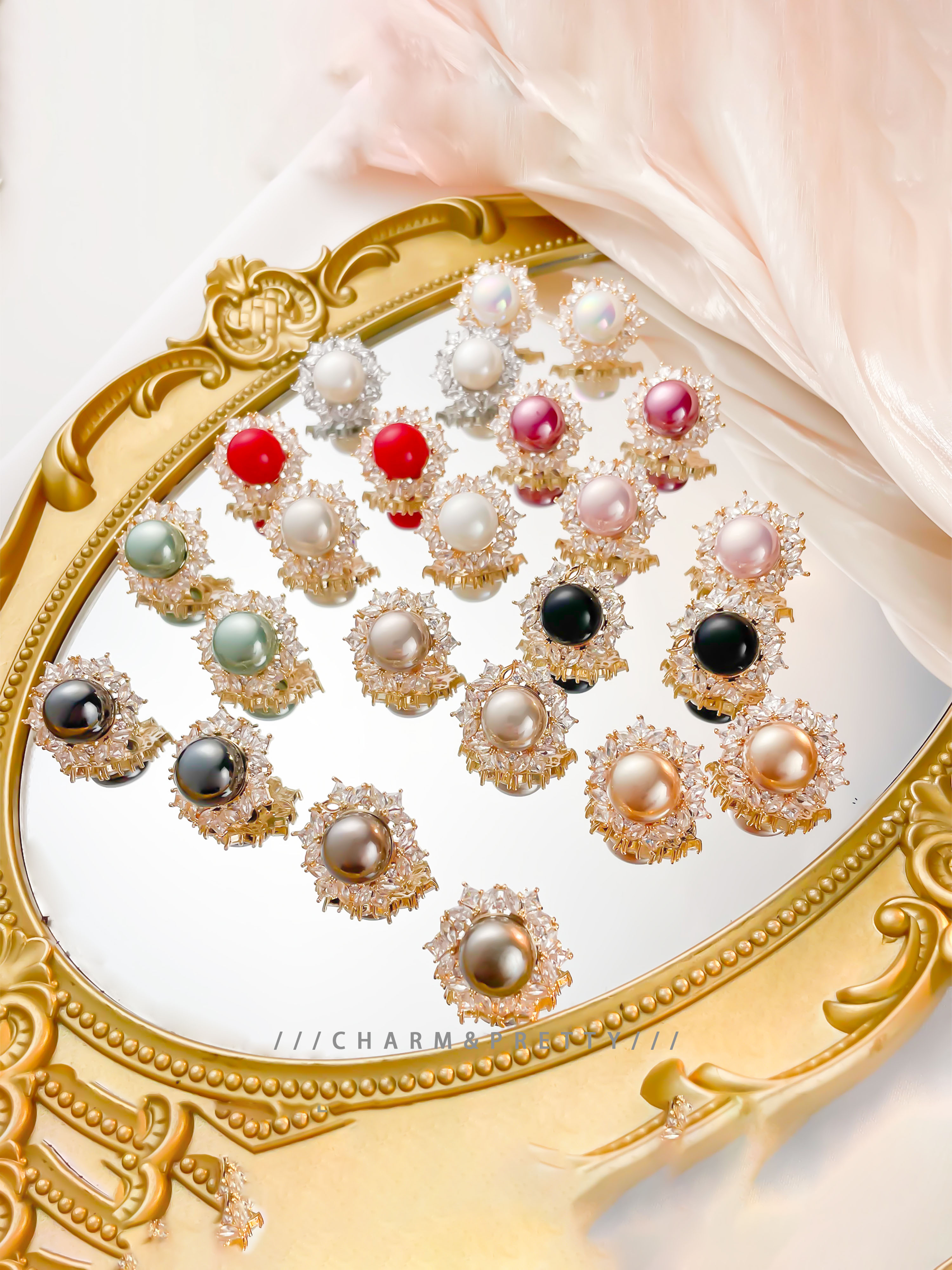 Embellished Stud Earrings