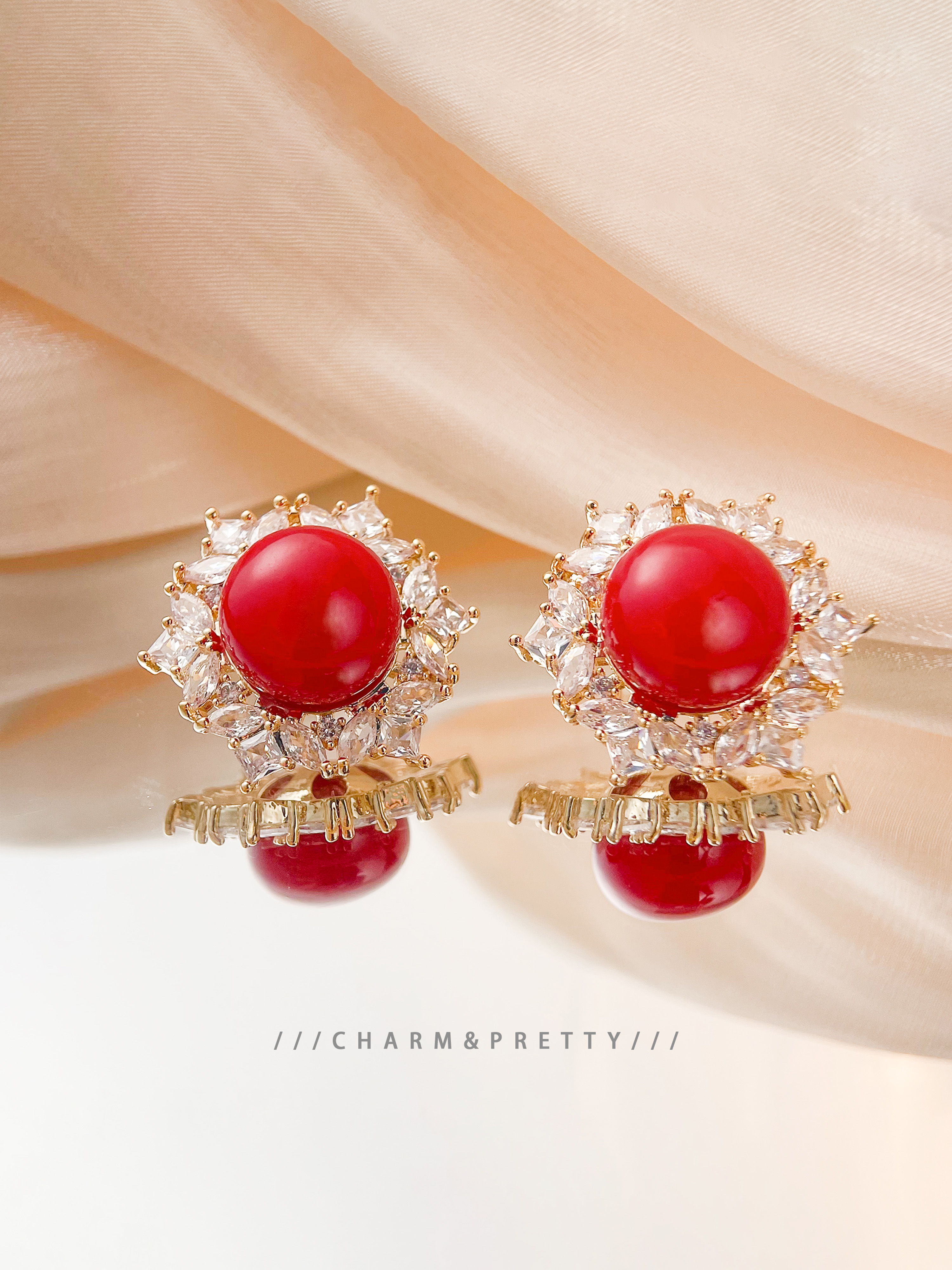 Embellished Stud Earrings