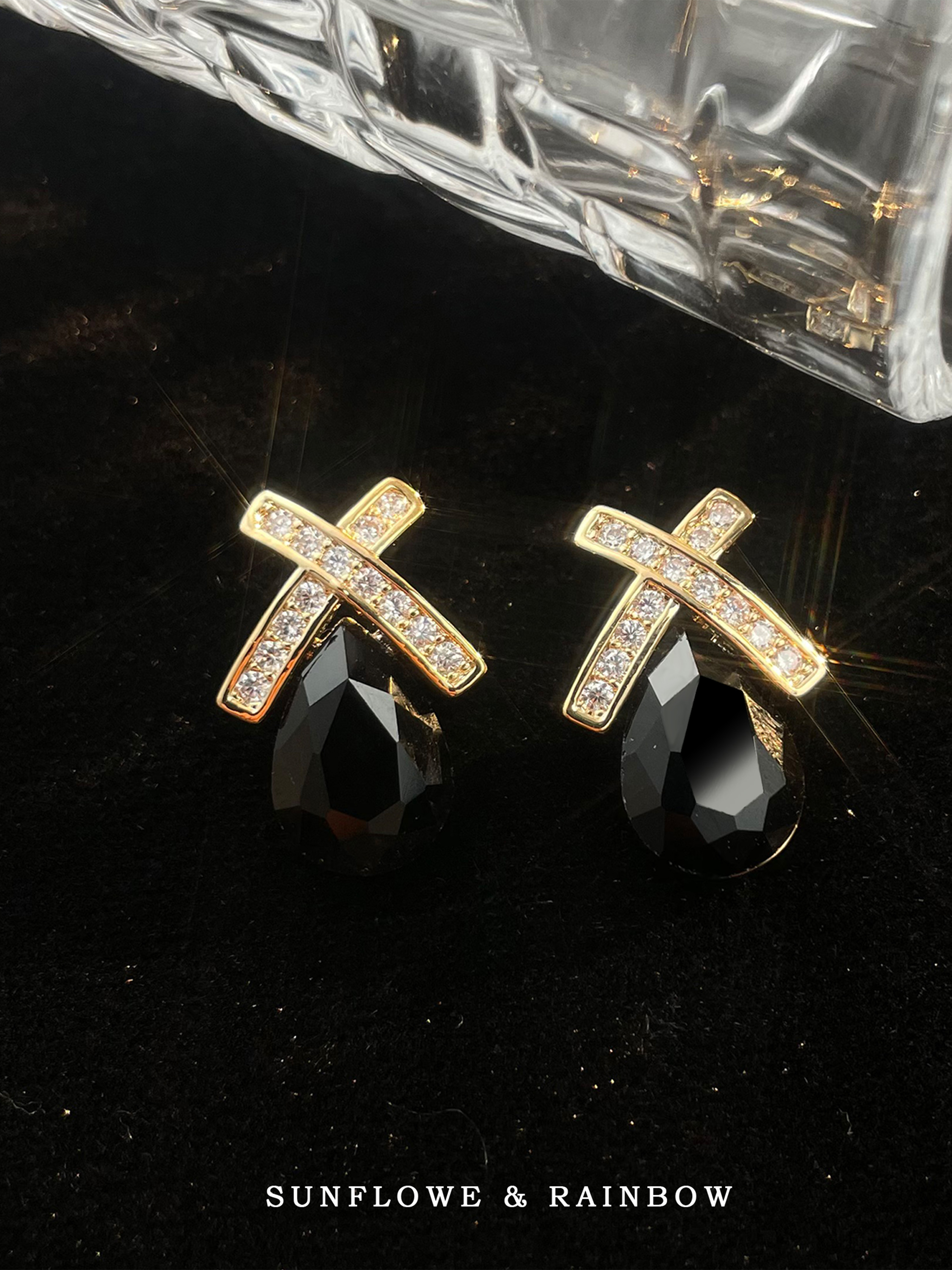 Embellished Drop Earrings