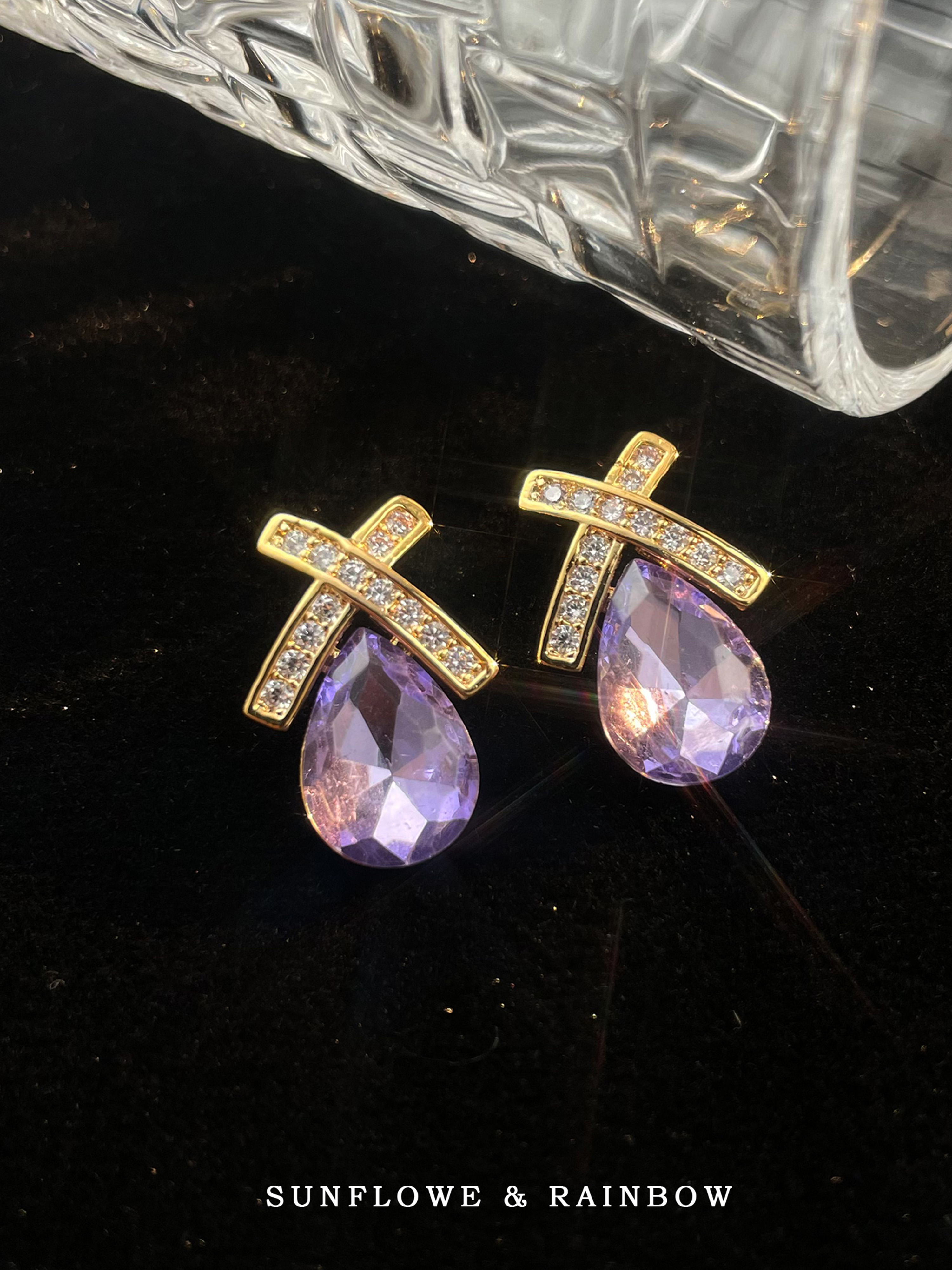 Embellished Drop Earrings