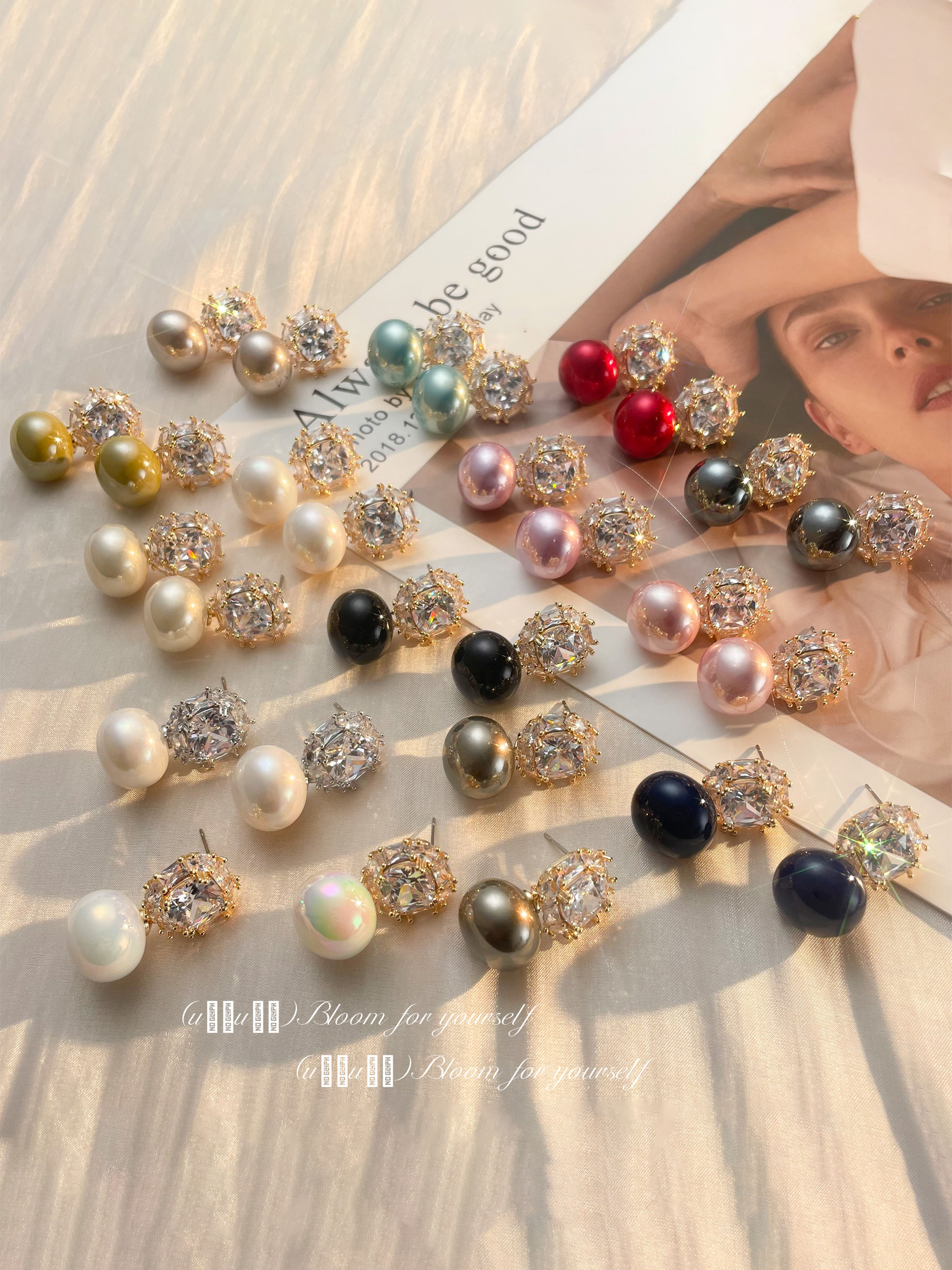 Embellished Dangle Earrings
