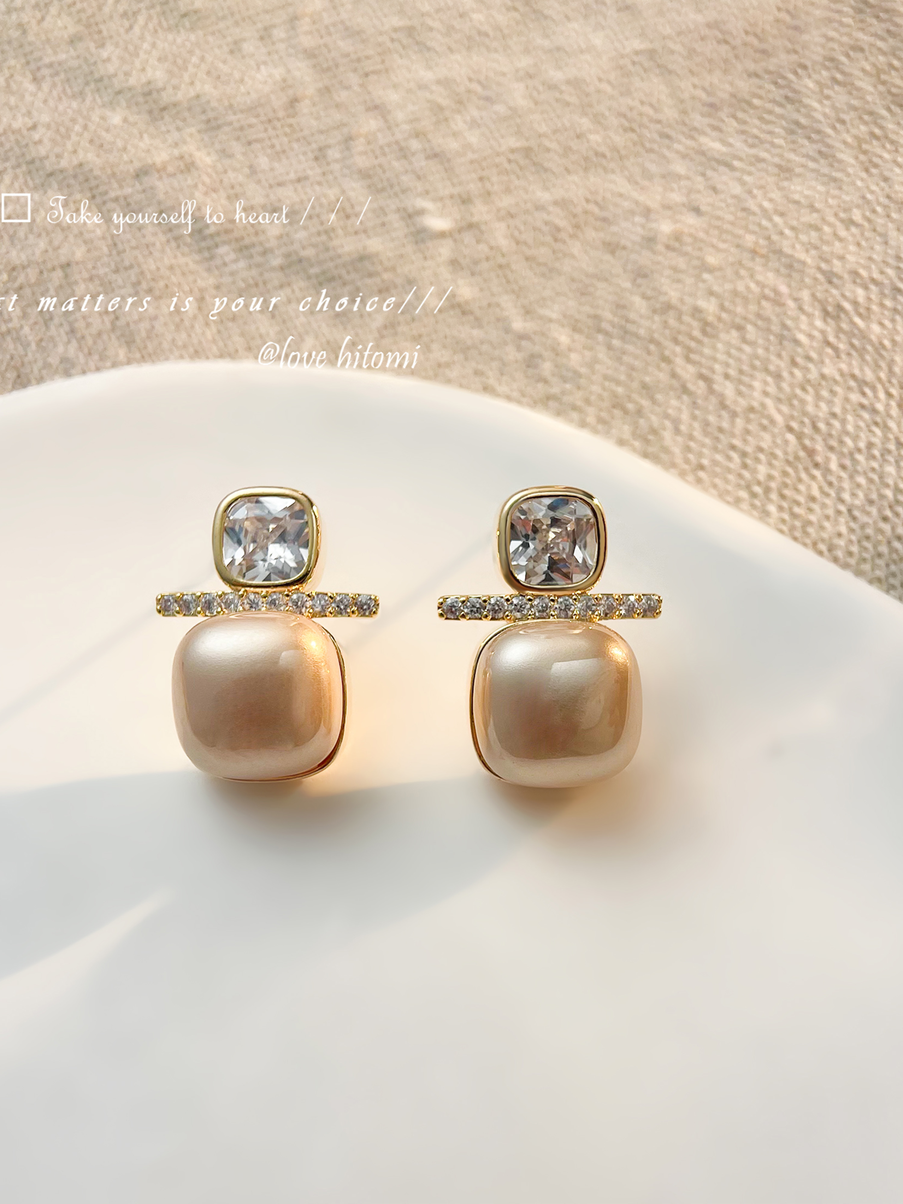 Embellished Stud Earrings