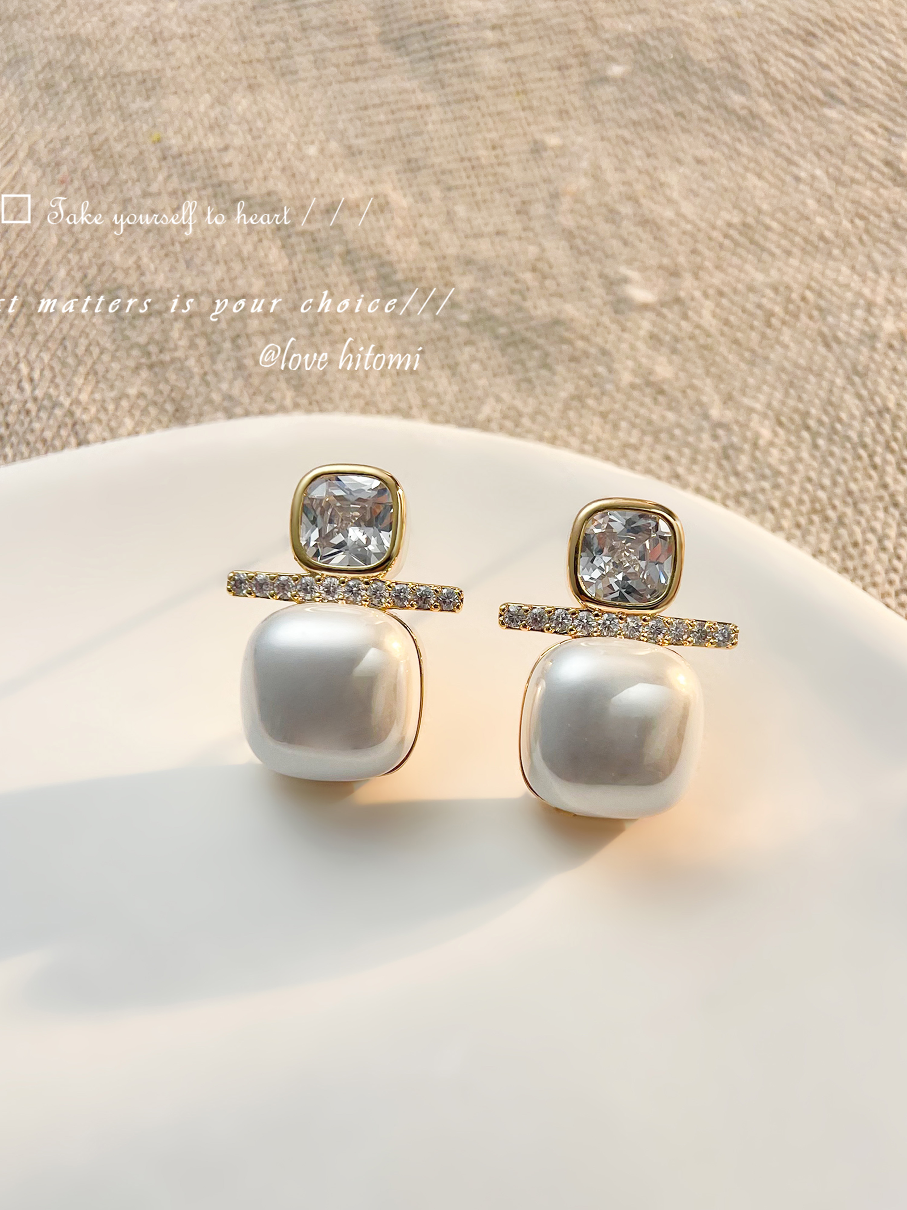Embellished Stud Earrings