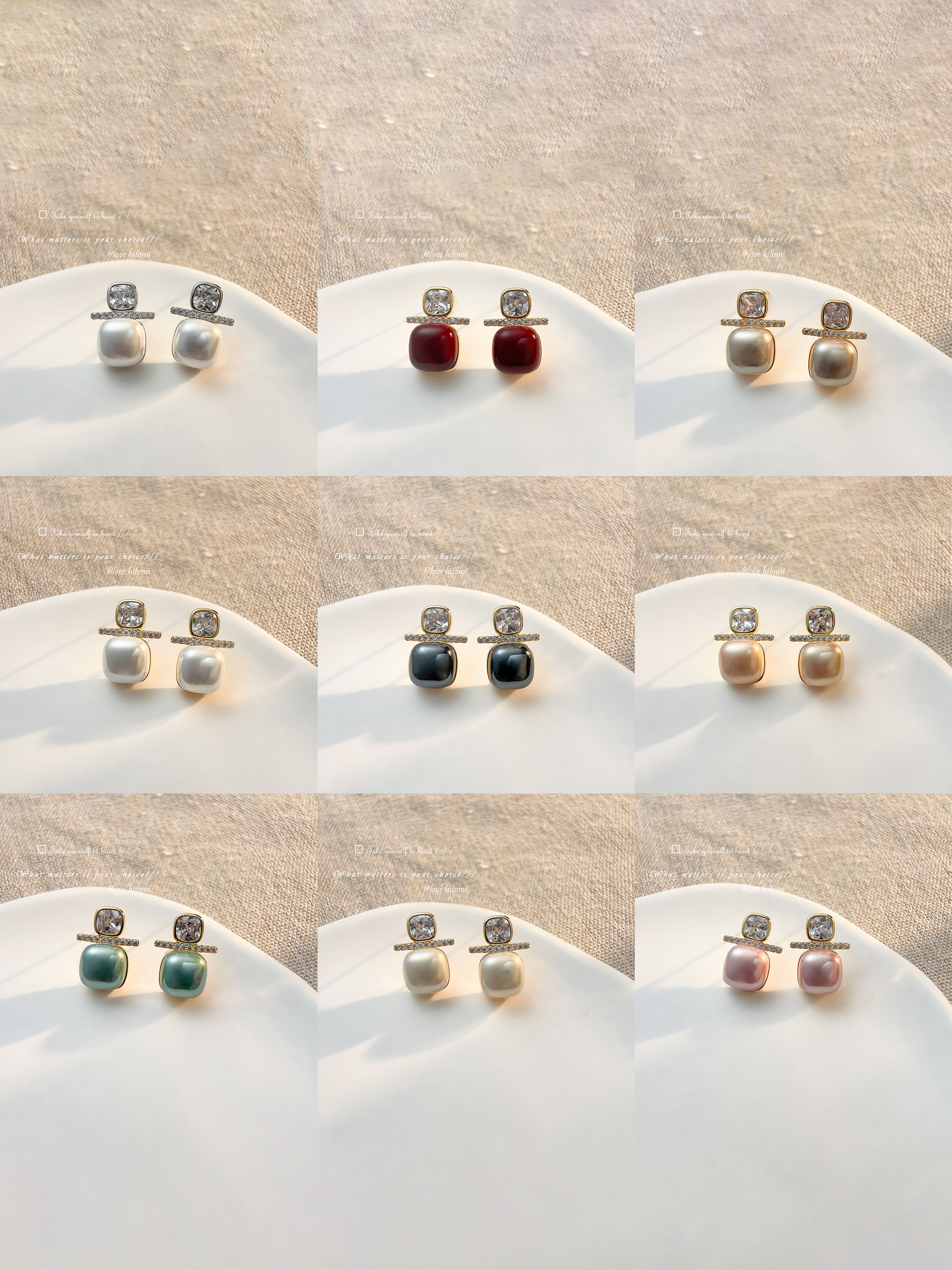 Embellished Stud Earrings