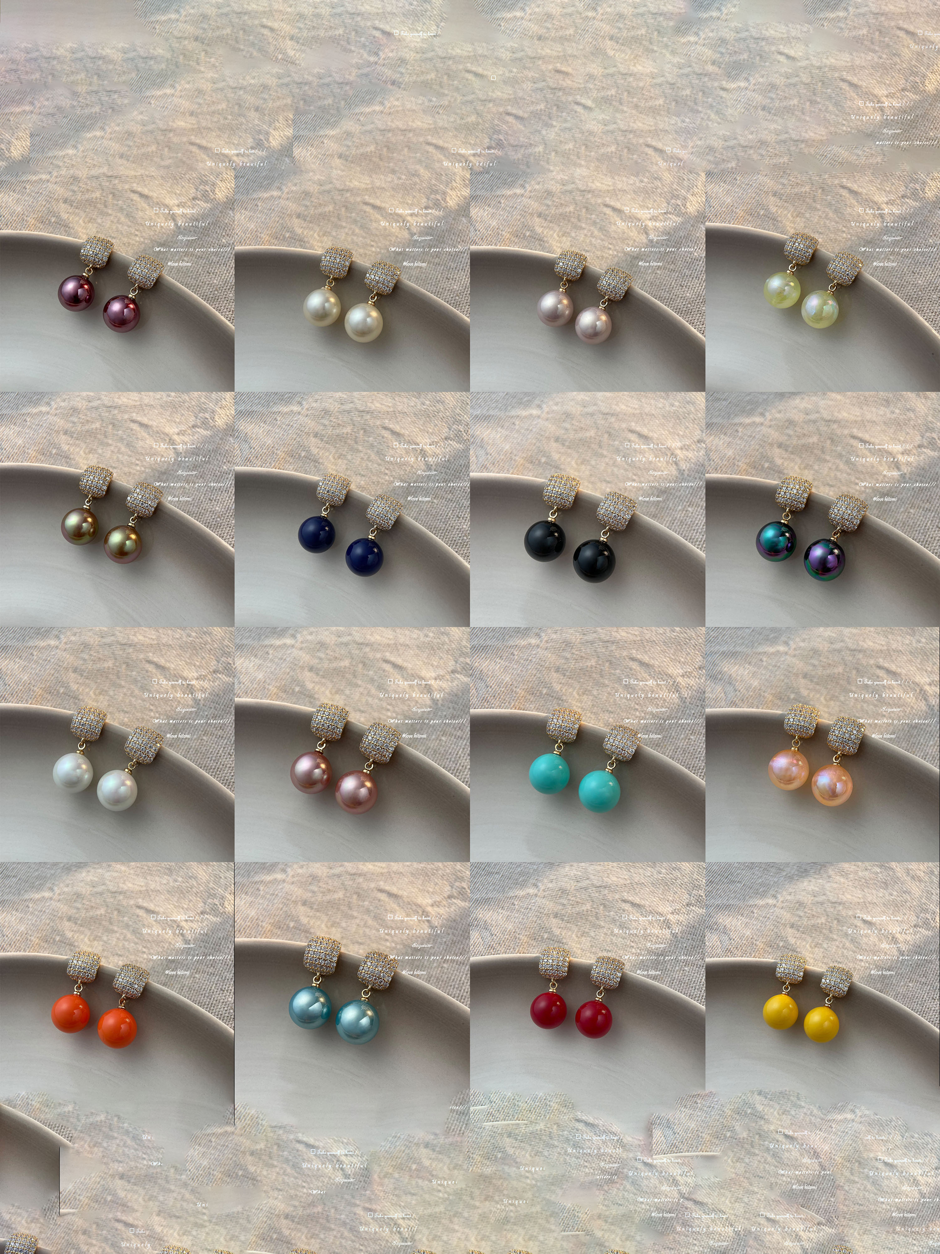 Embellished Dangle Earrings