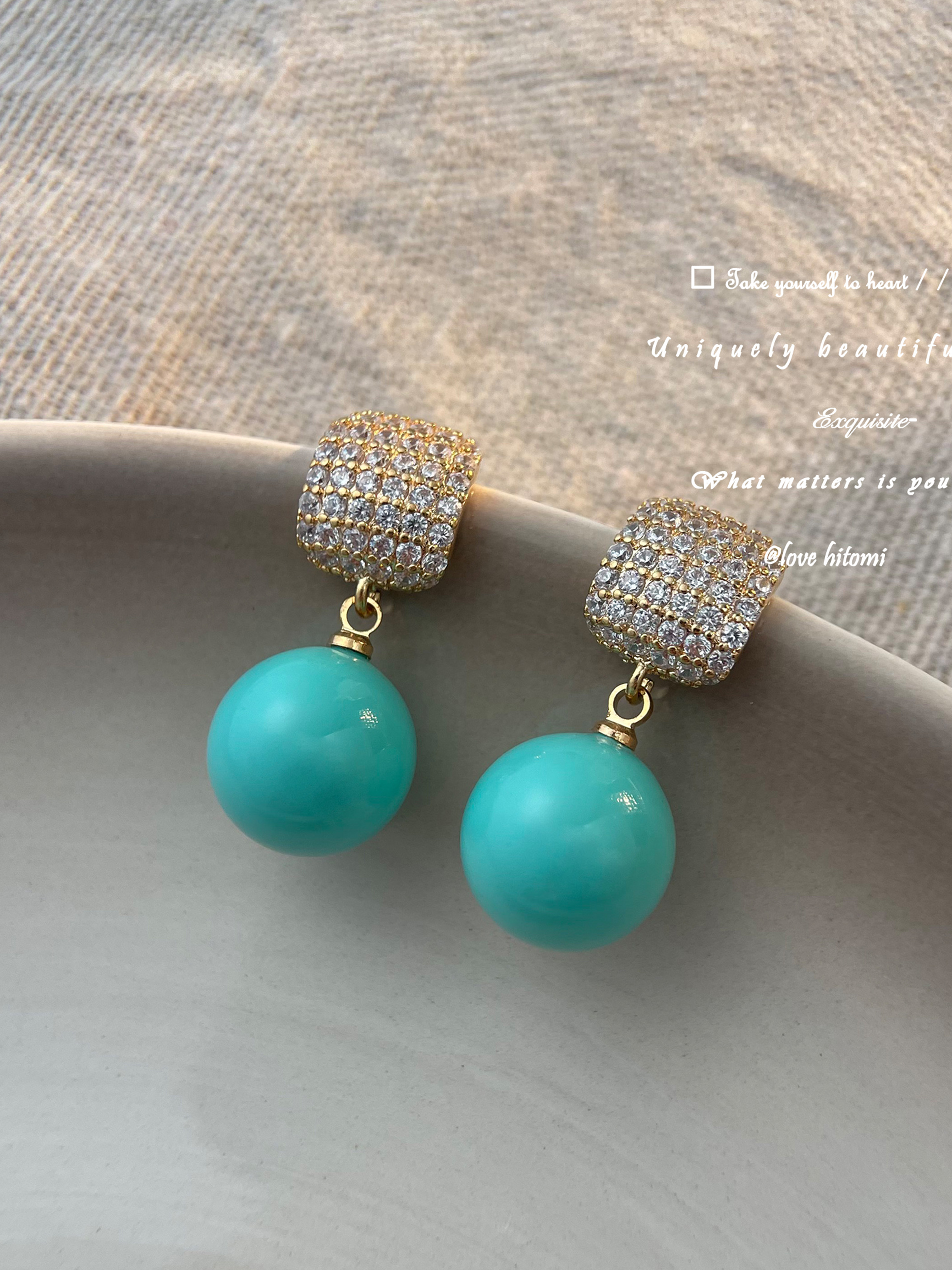 Embellished Dangle Earrings