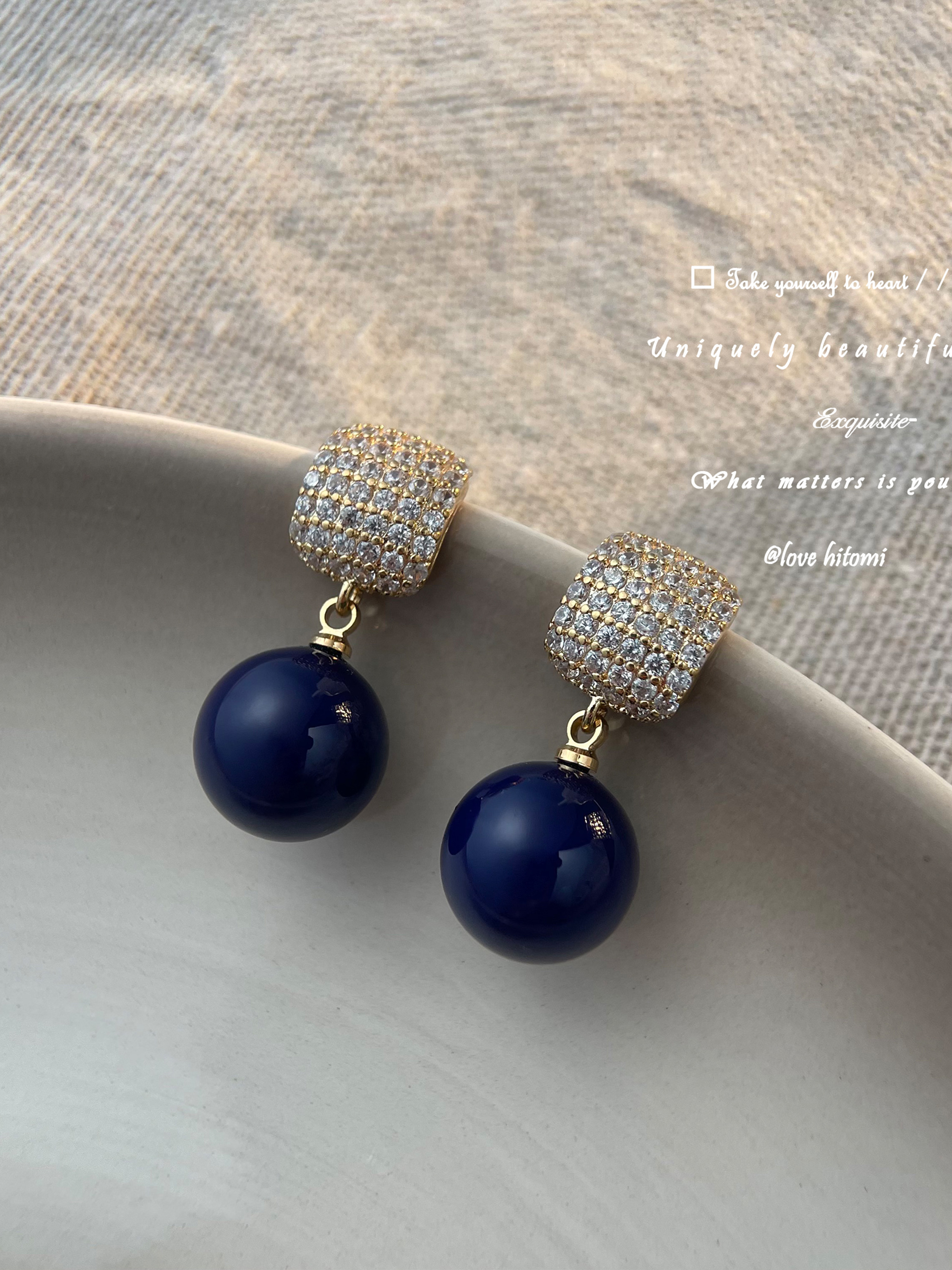 Embellished Dangle Earrings