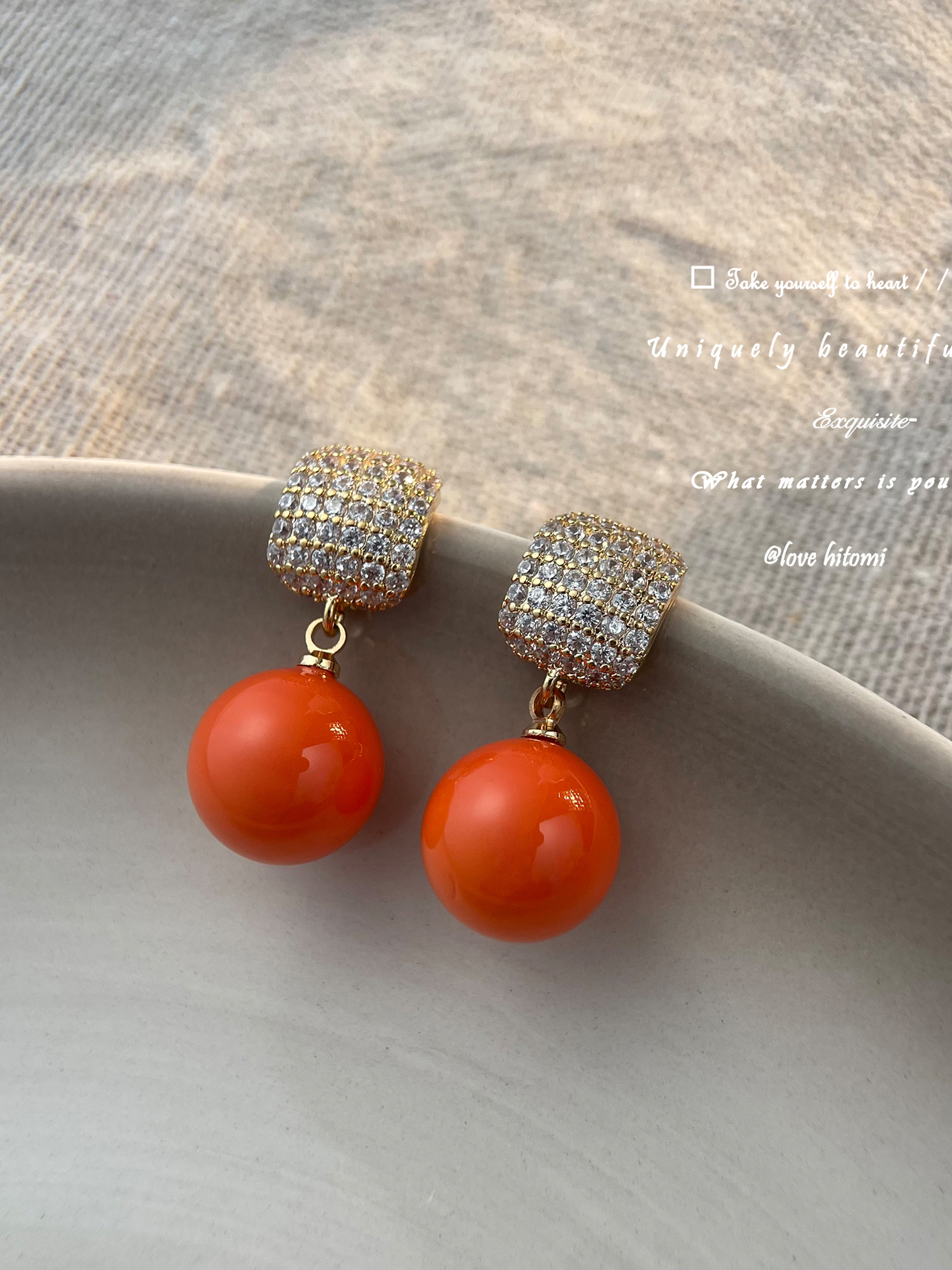 Embellished Dangle Earrings