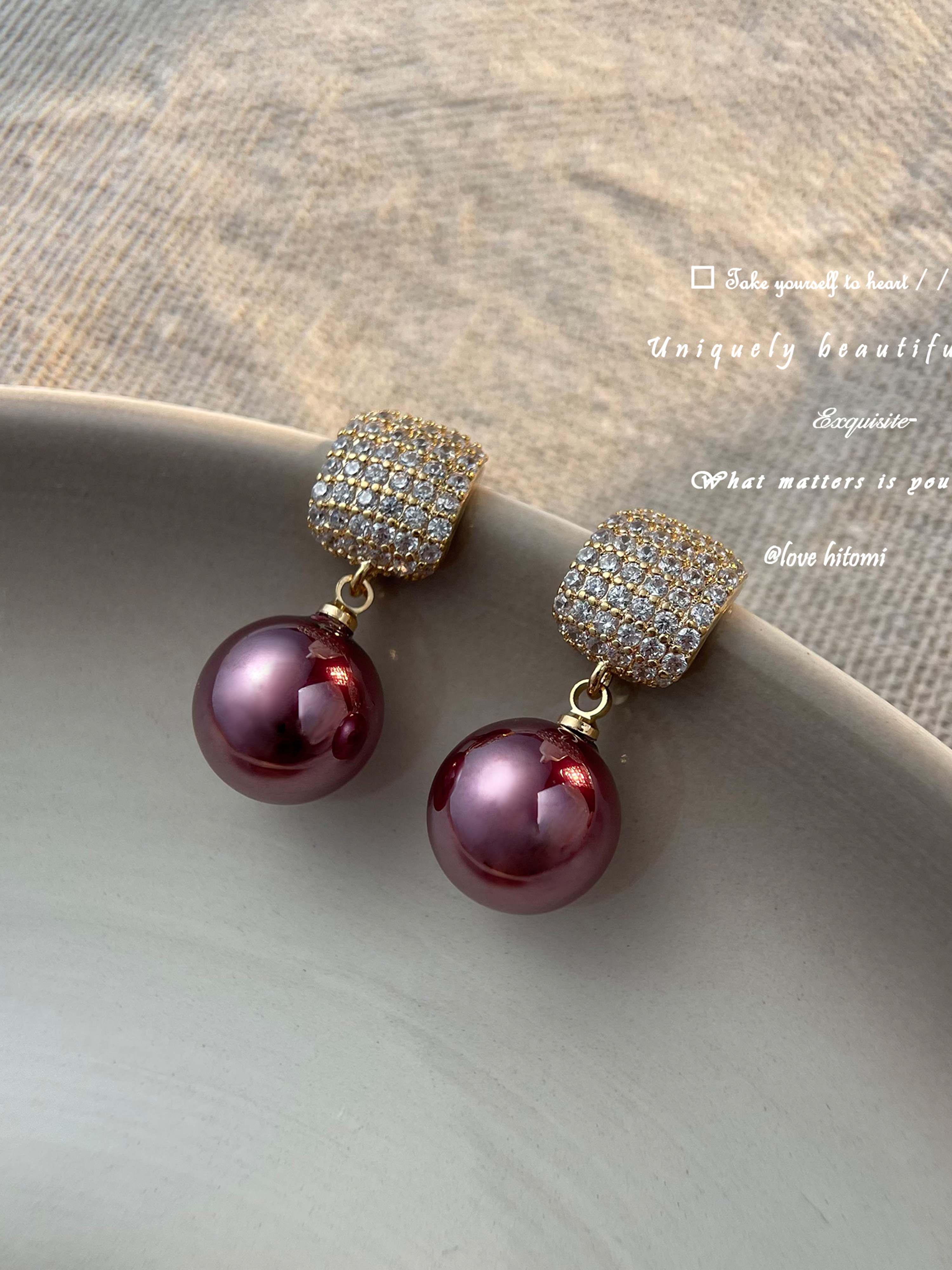Embellished Dangle Earrings