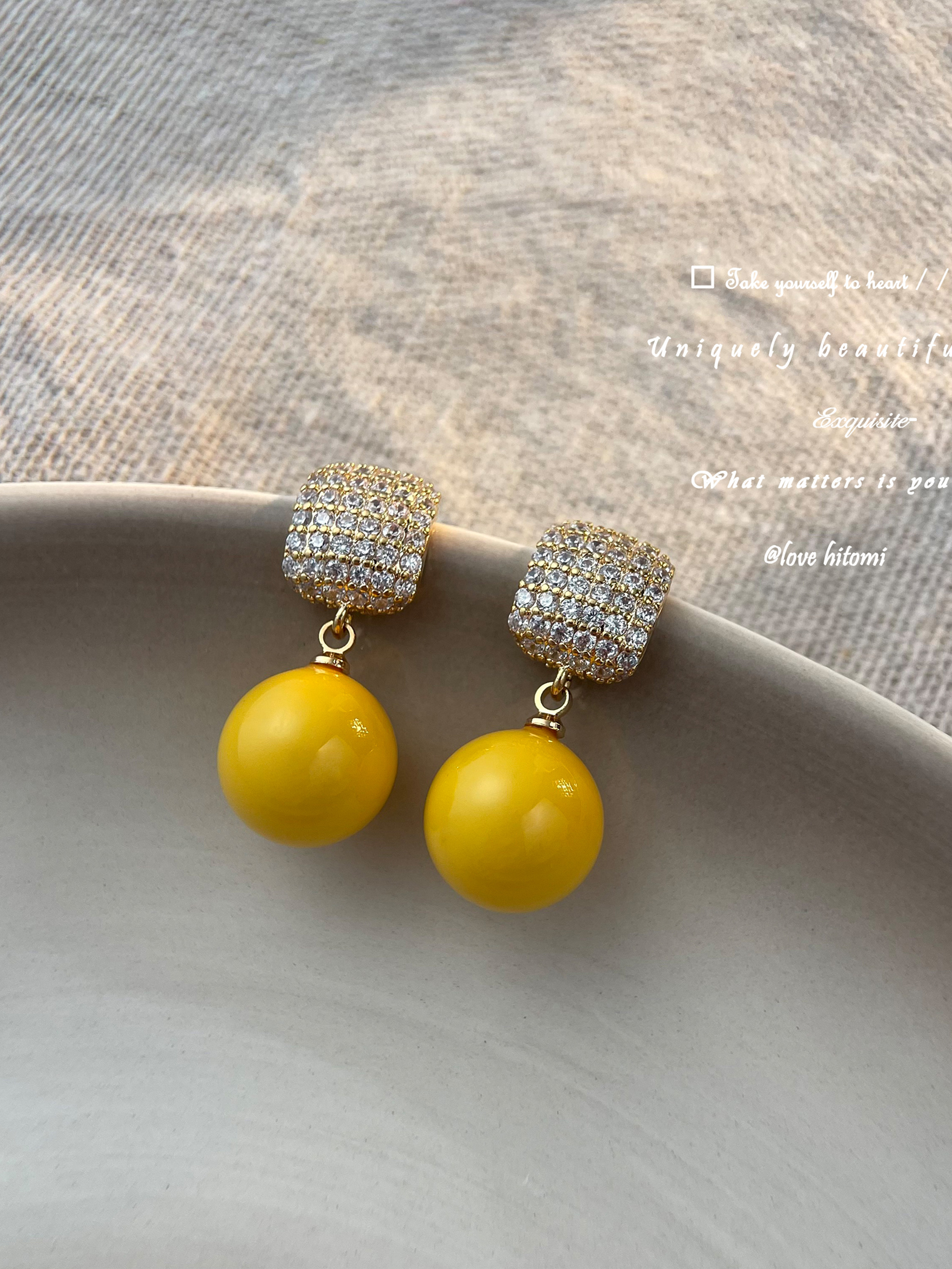 Embellished Dangle Earrings