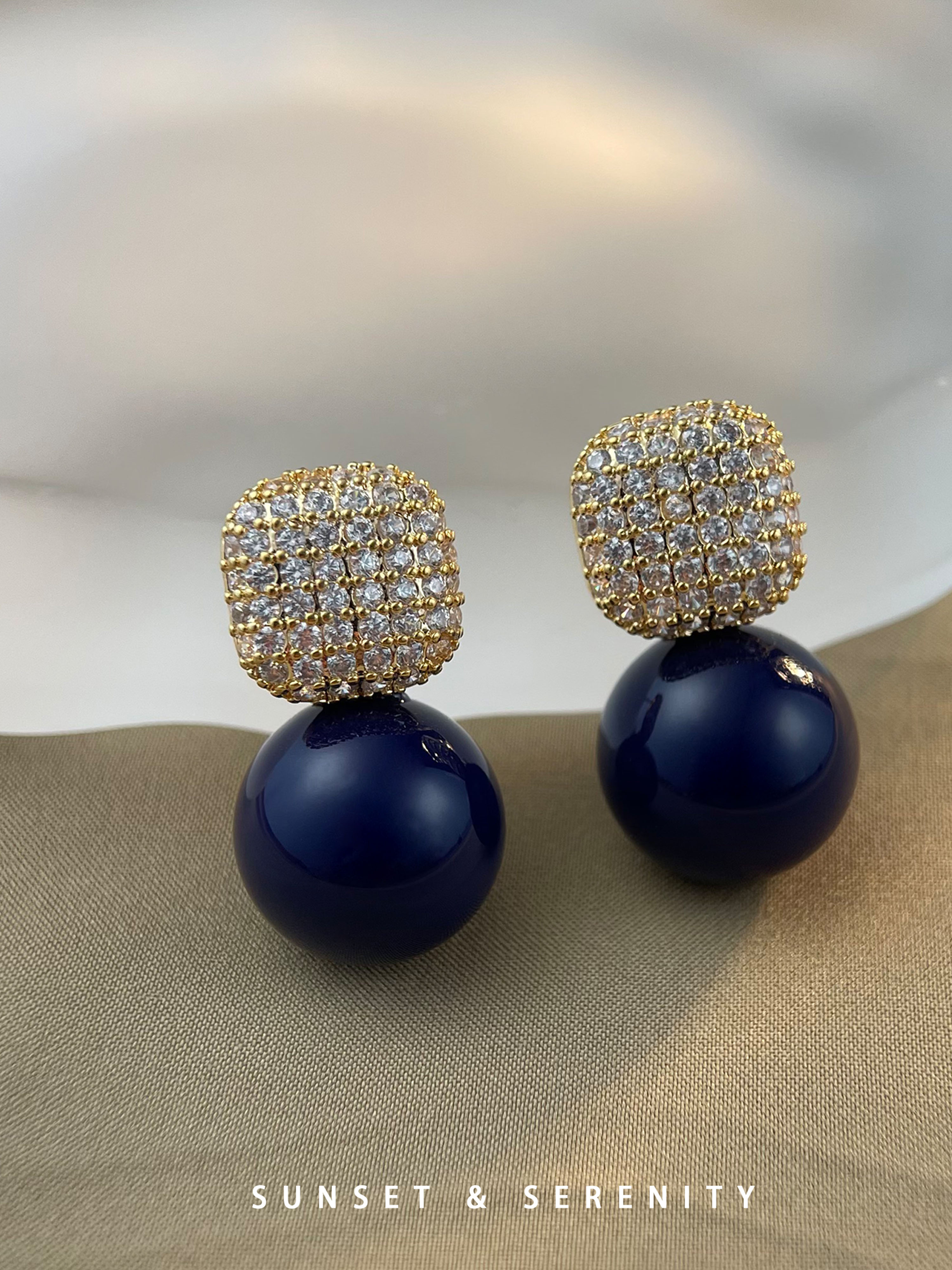 Embellished Dangle Earrings
