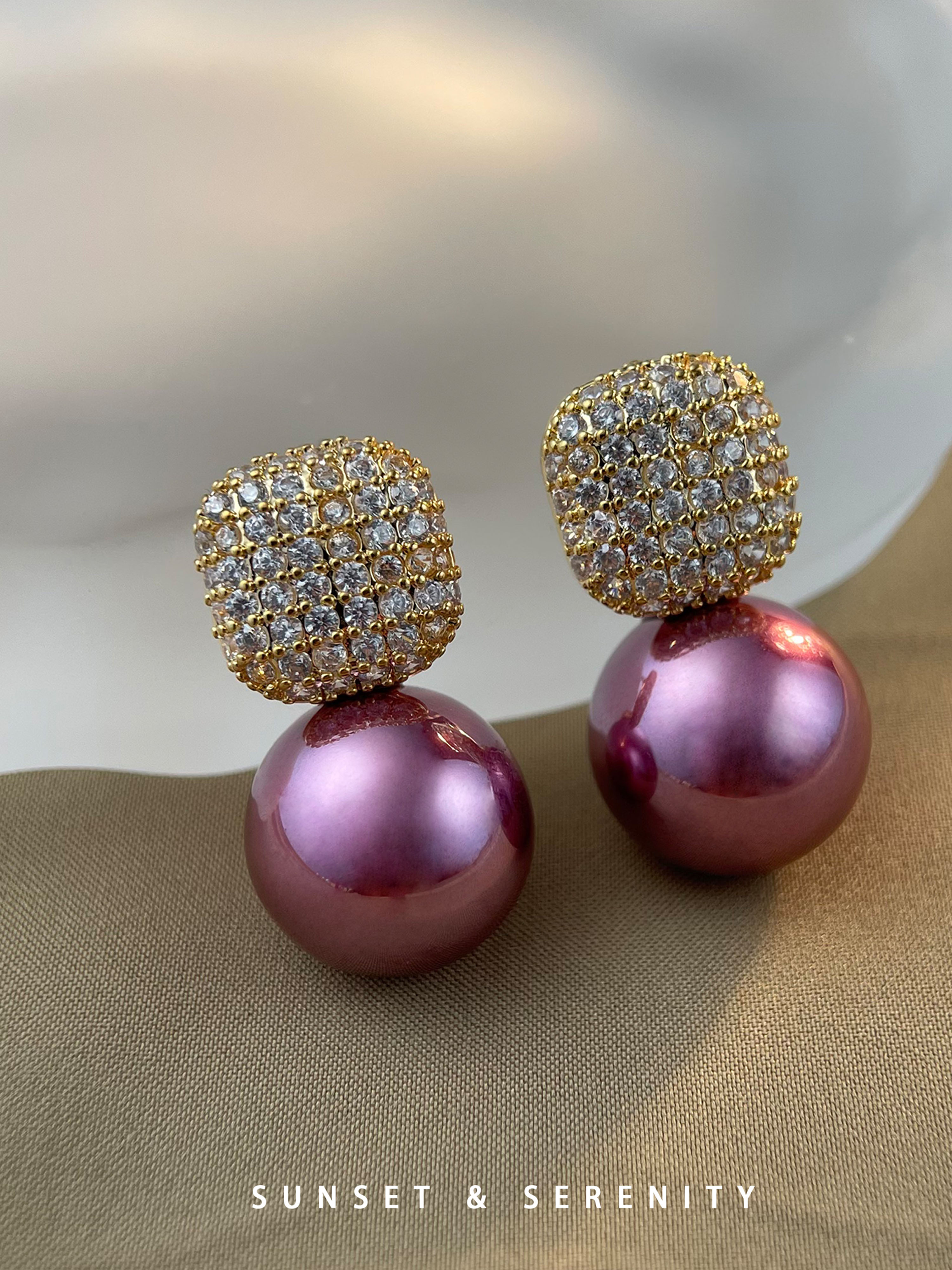 Embellished Drop Earrings