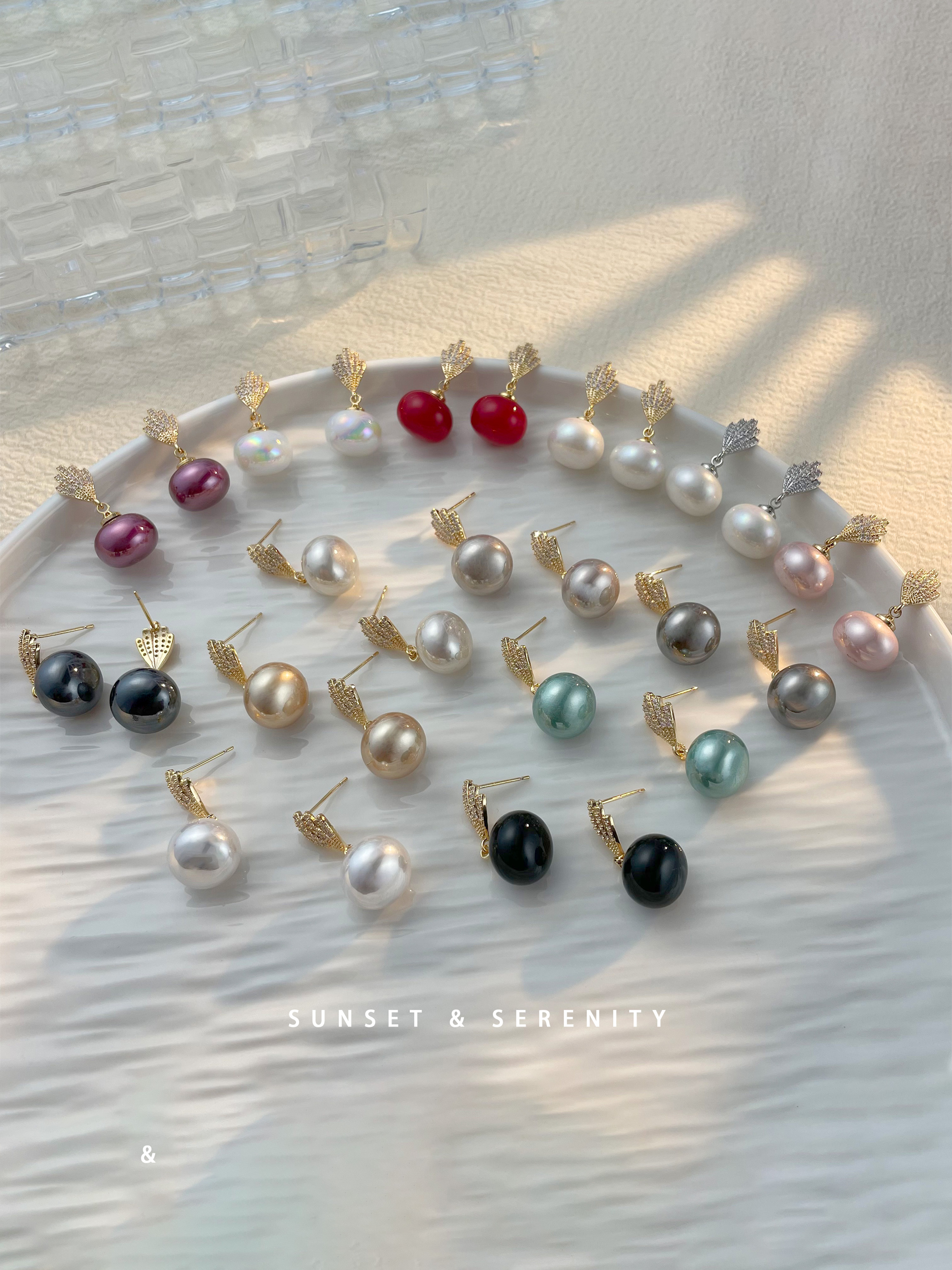 Embellished Drop Earrings