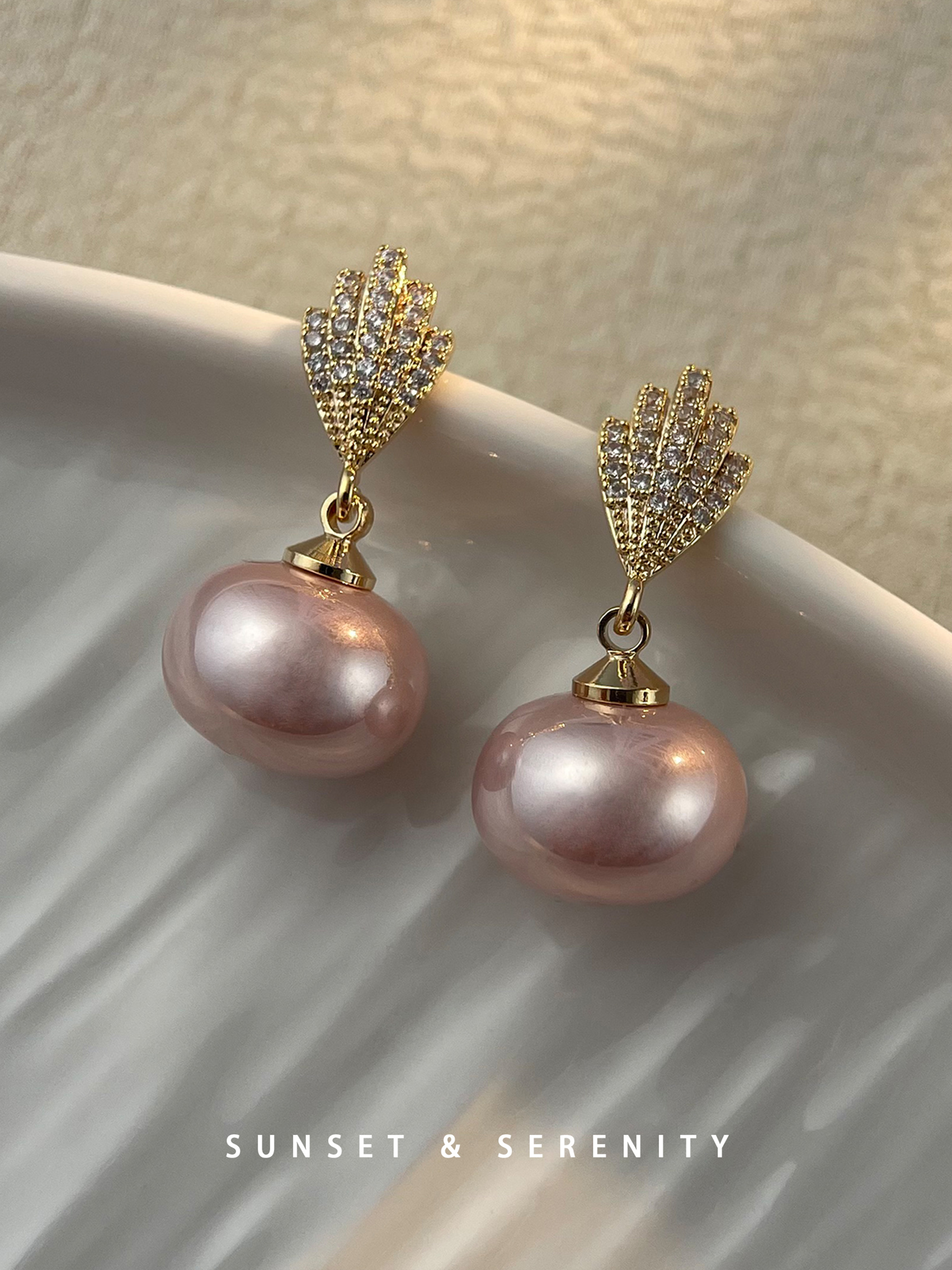 Embellished Dangle Earrings