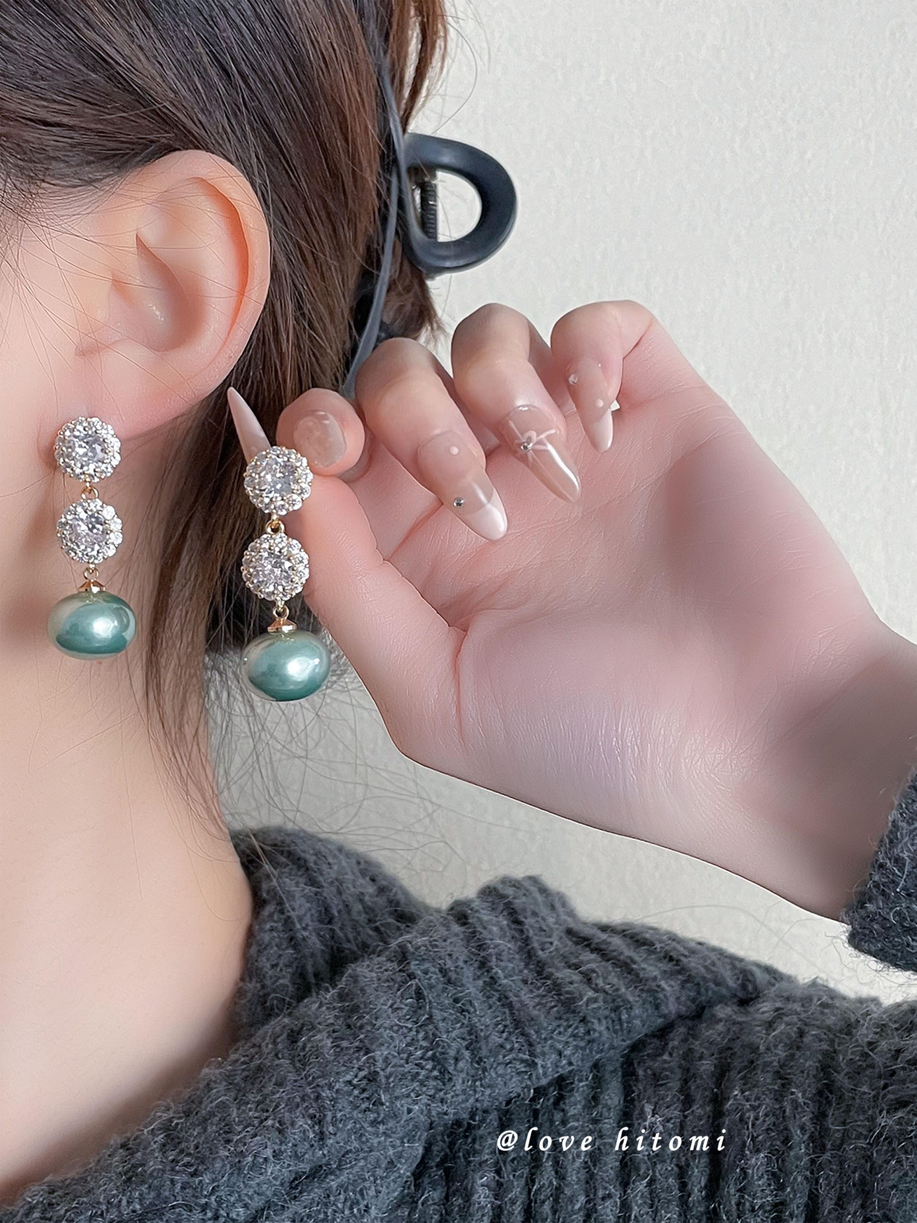 Embellished Dangle Earrings