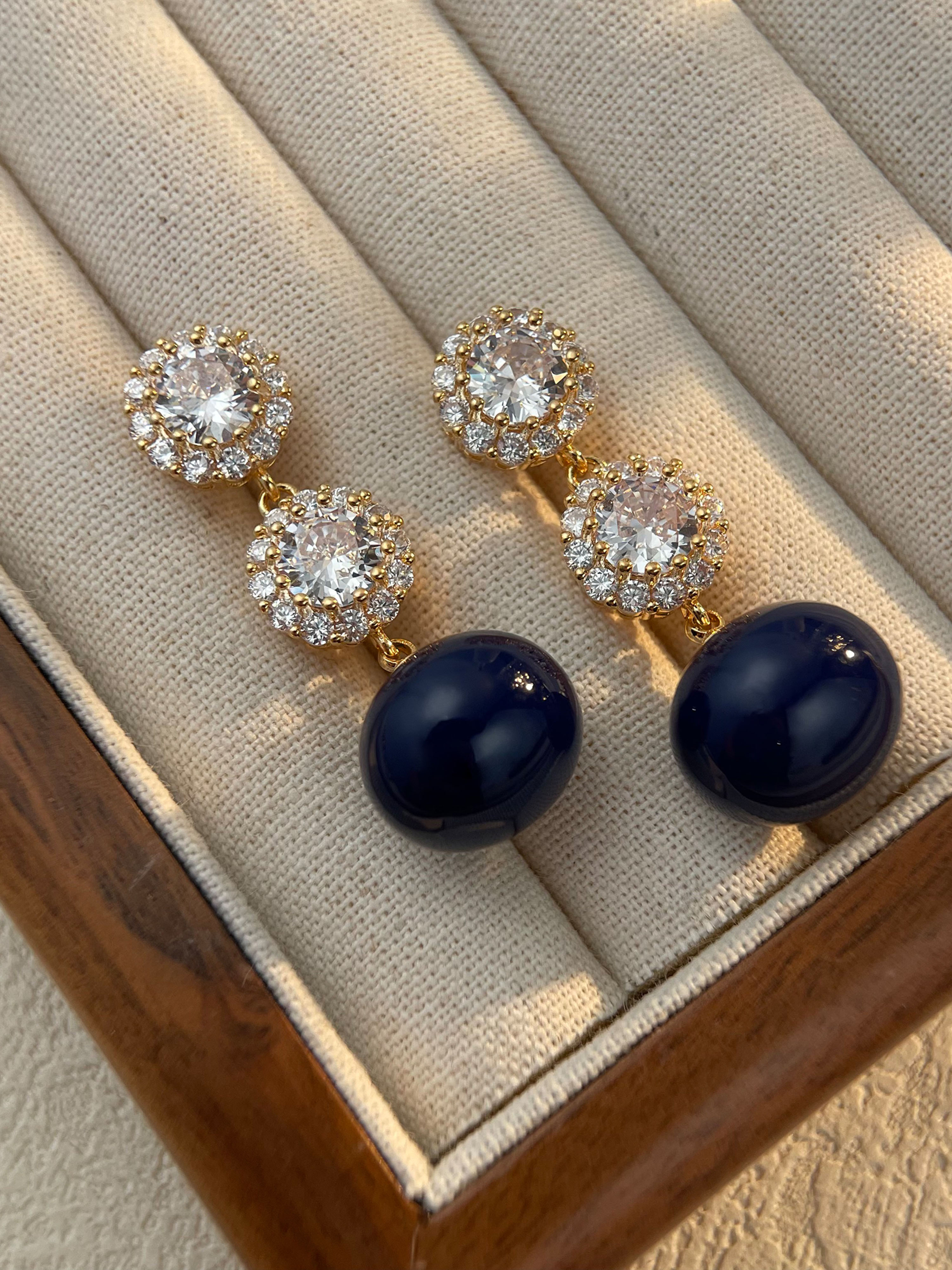 Embellished Dangle Earrings