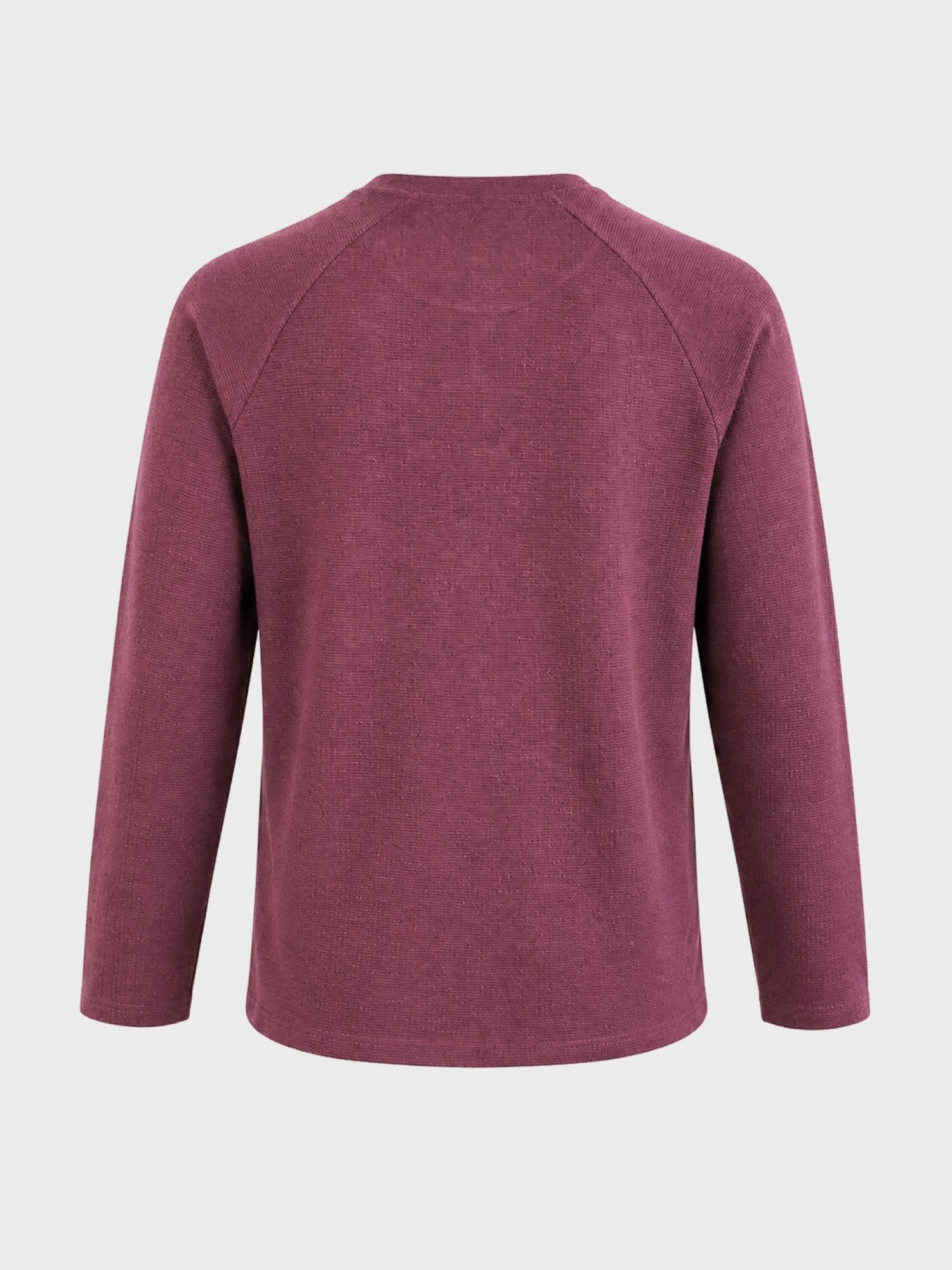 Men Regular Fit Solid Henley Neck T-Shirt