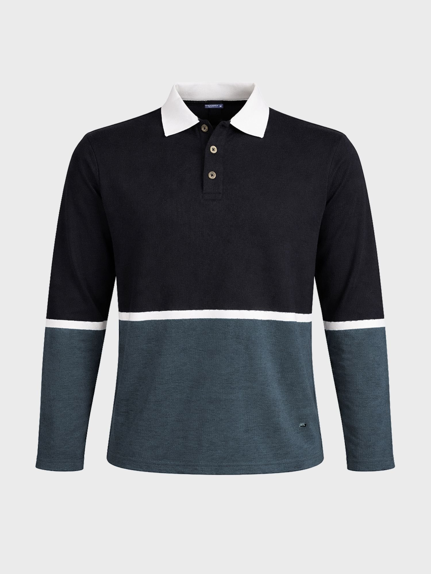 Men Regular Fit Striped Polo T-Shirt