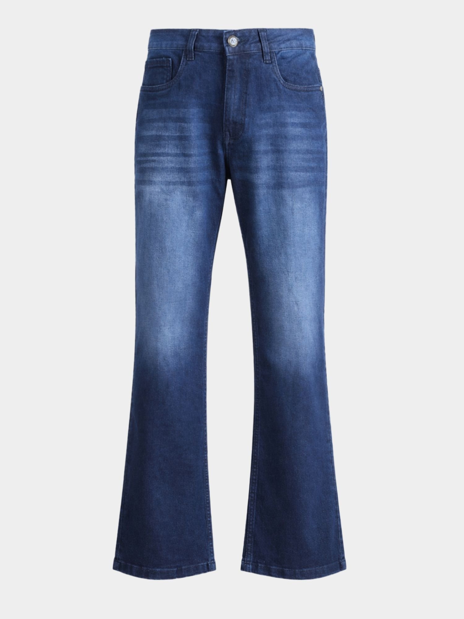 Men Bootcut Solid Jeans