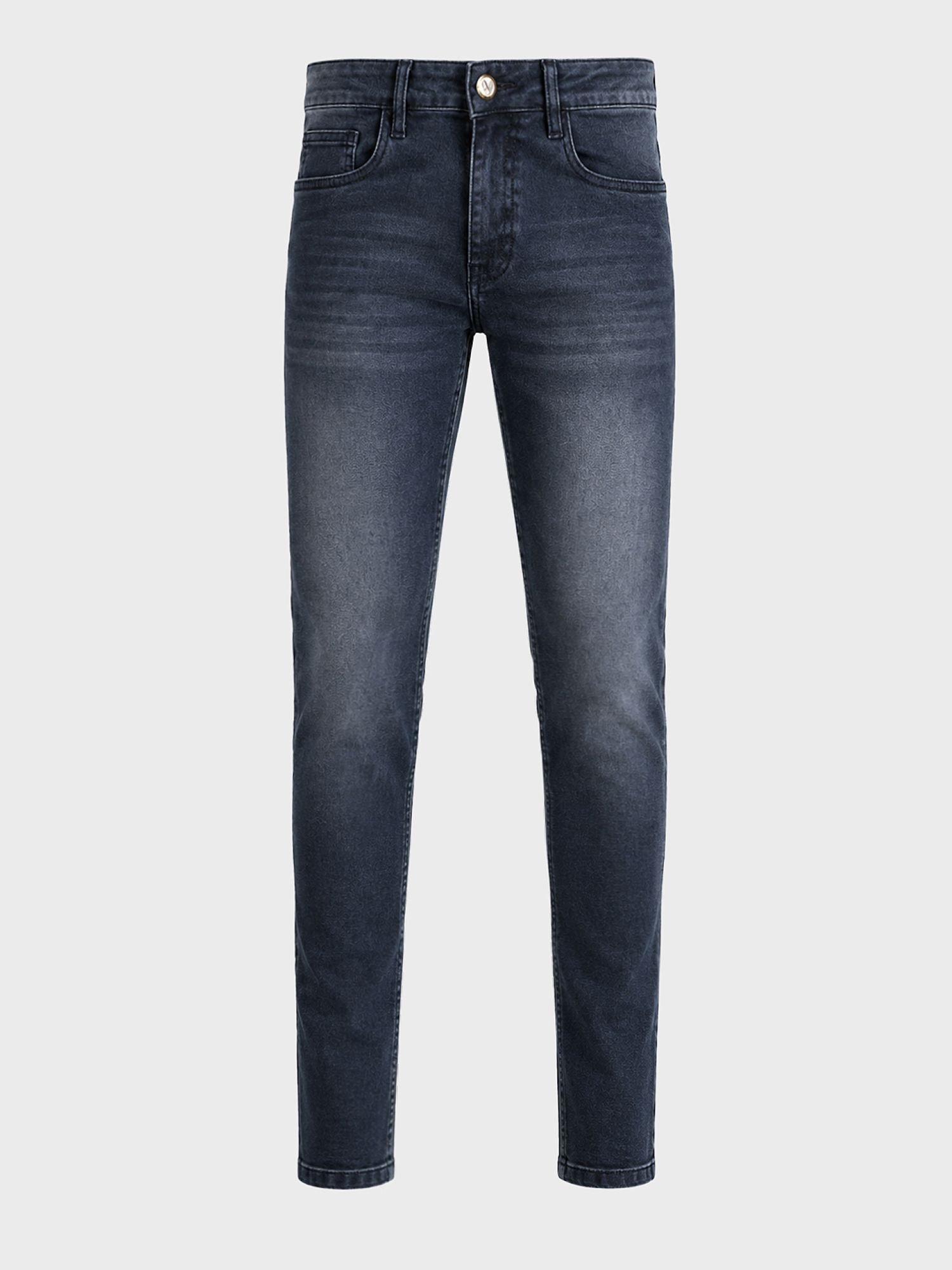 Men Slim Fit Solid Jeans