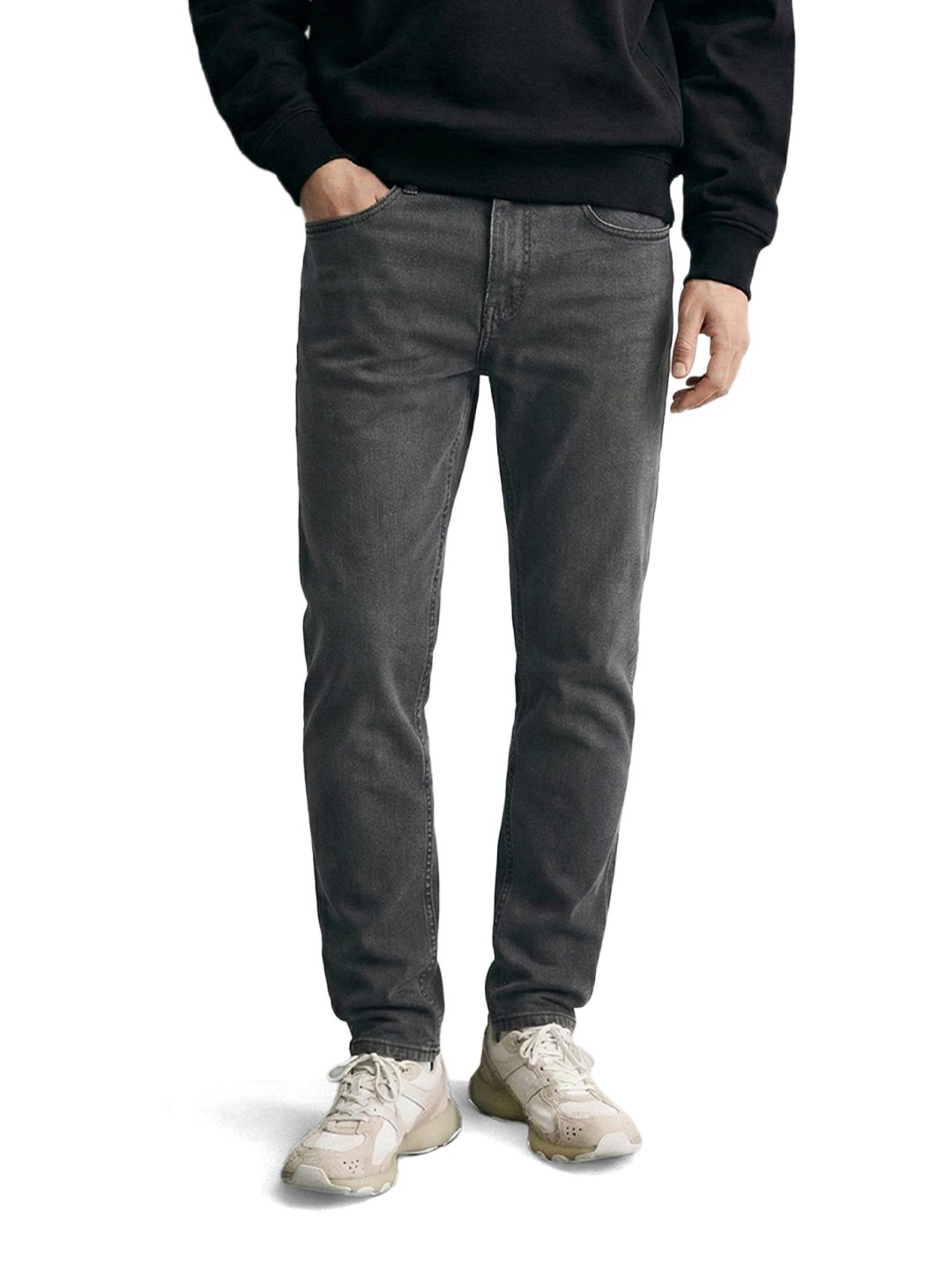 Men Slim Fit Solid Jeans