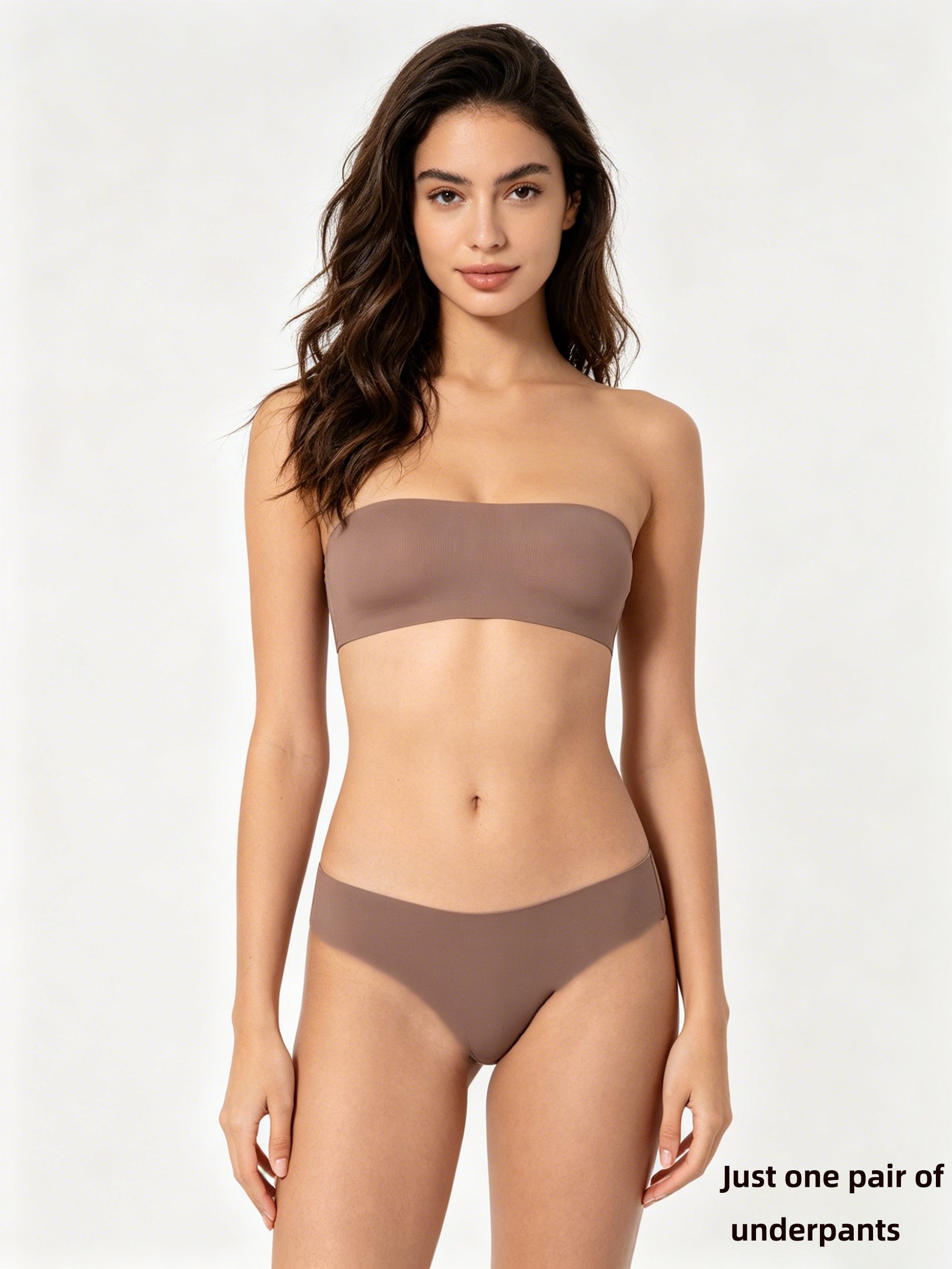 Coffee Brown Seamless Brief