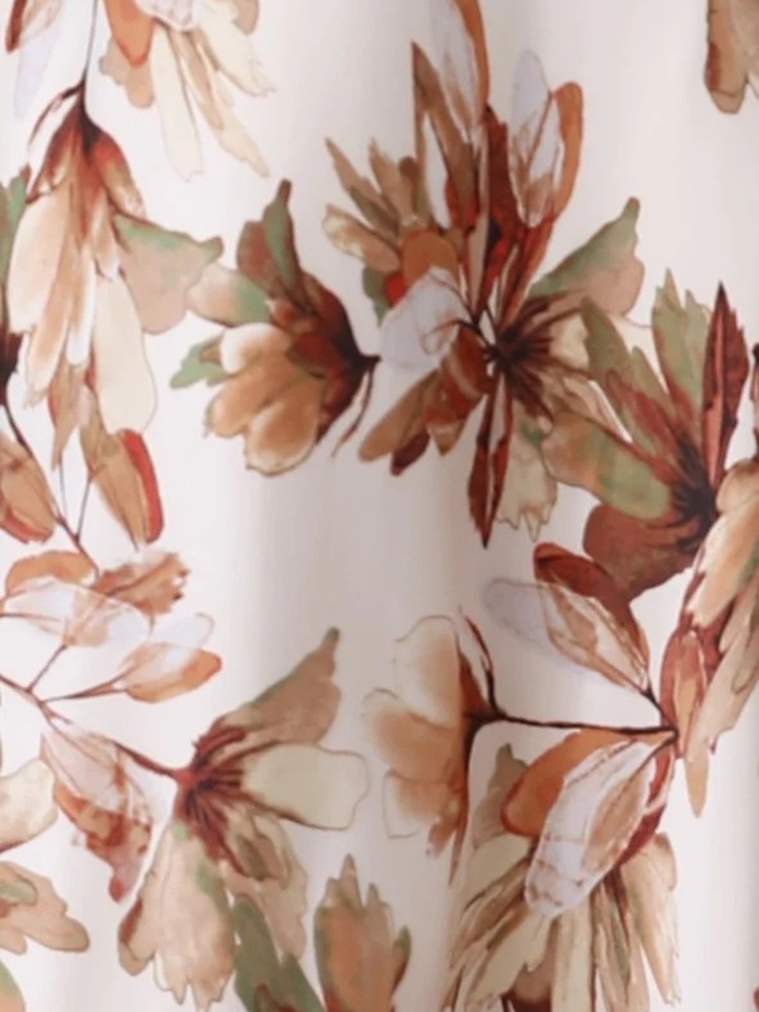 White Floral Strappy Back A-Line Maxi Dress