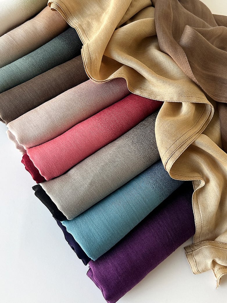 حجاب متدرج الألوان