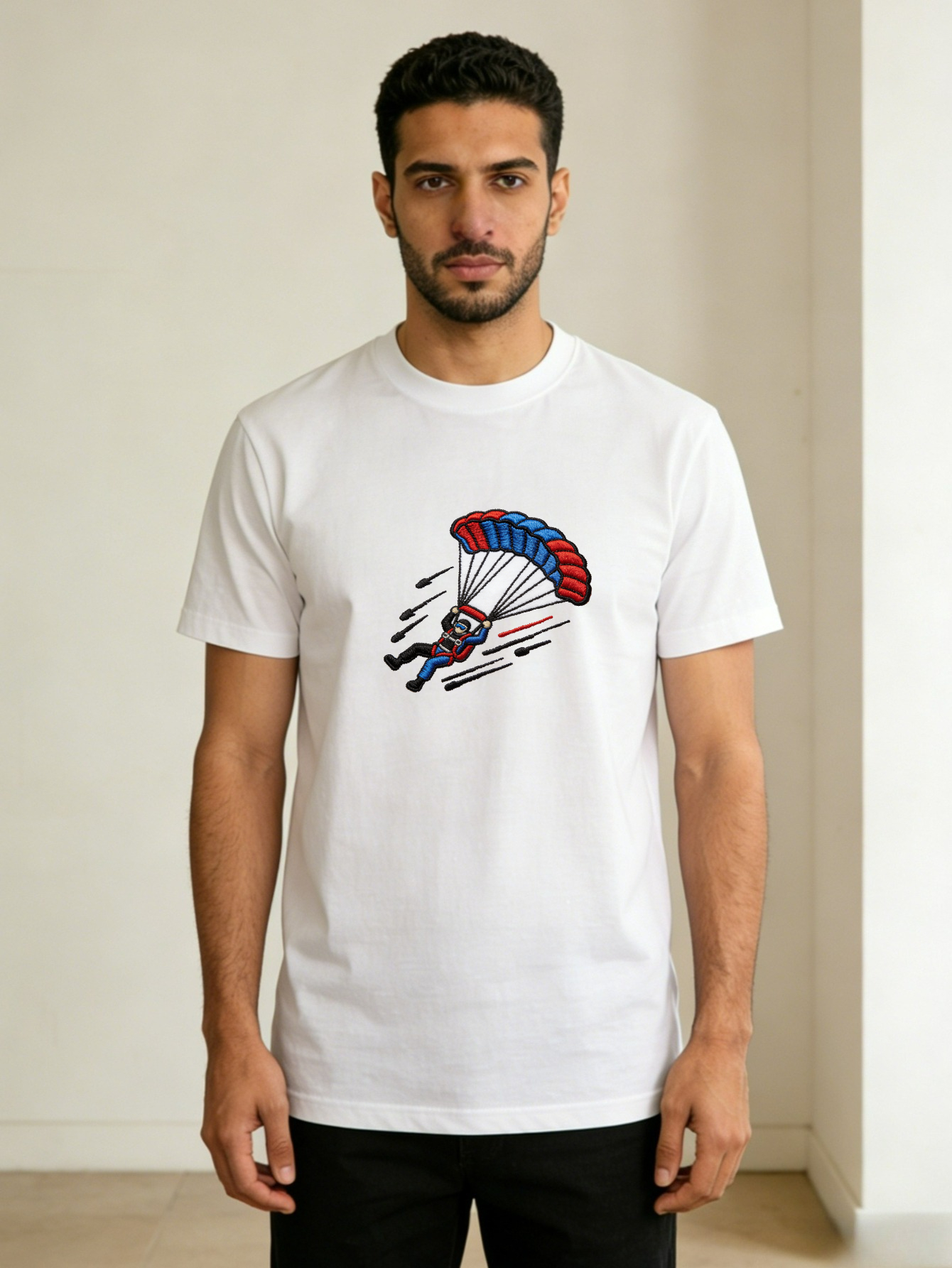 Men Printed Short Sleeve T-Shirt