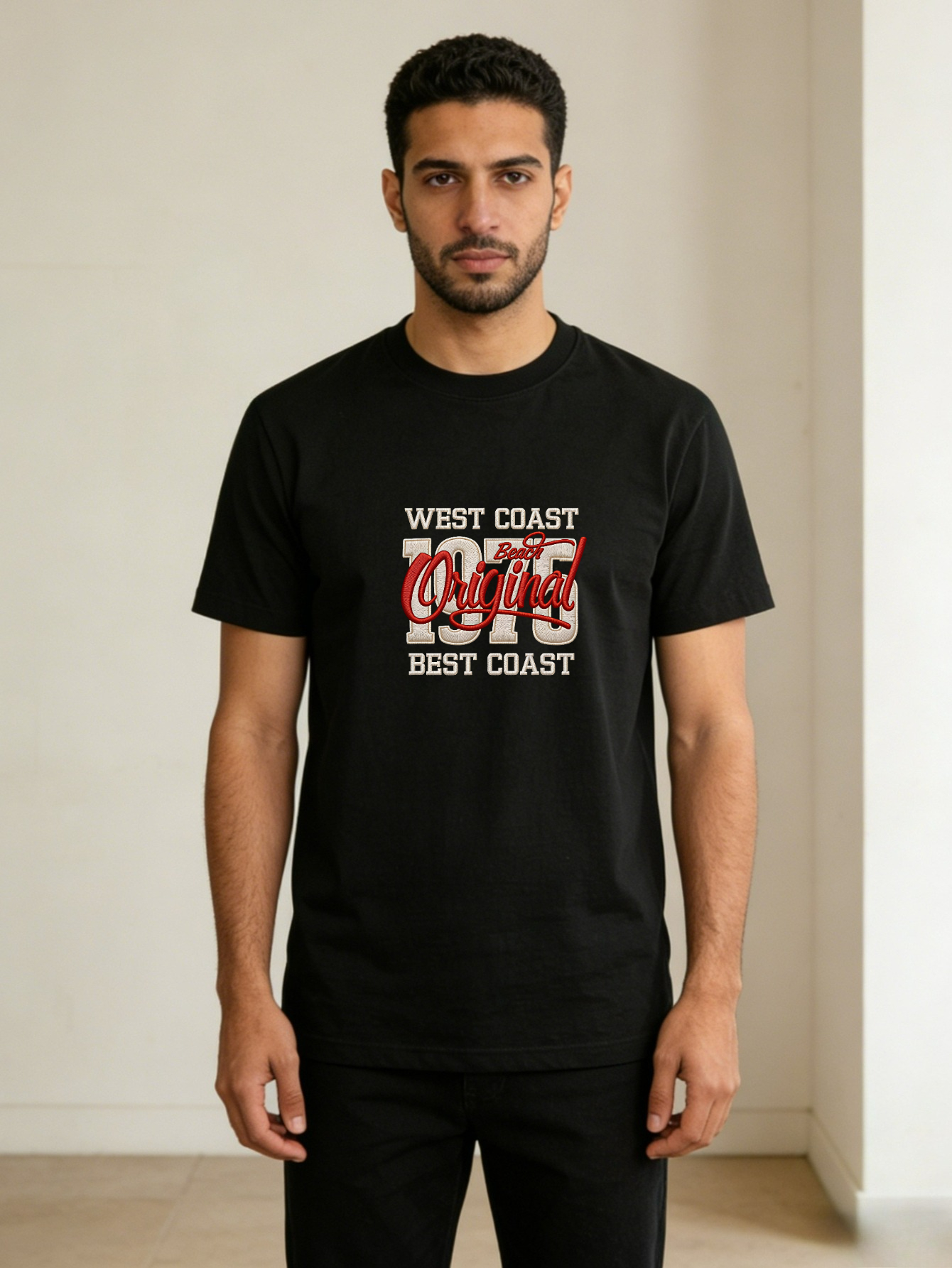 Men Short Sleeve Printed T-Shirt