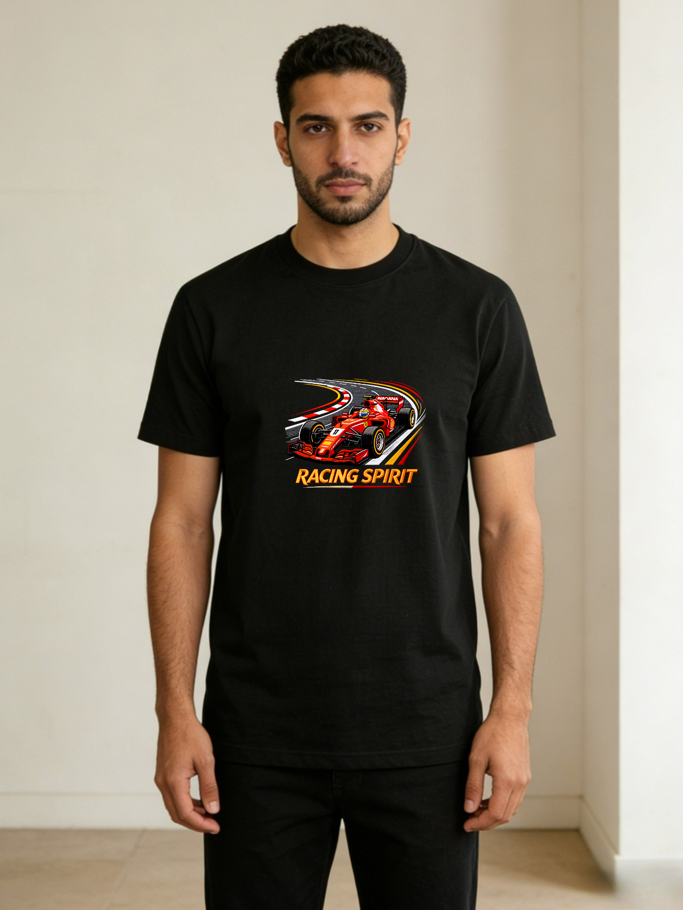 Men Short Sleeve Printed T-Shirt