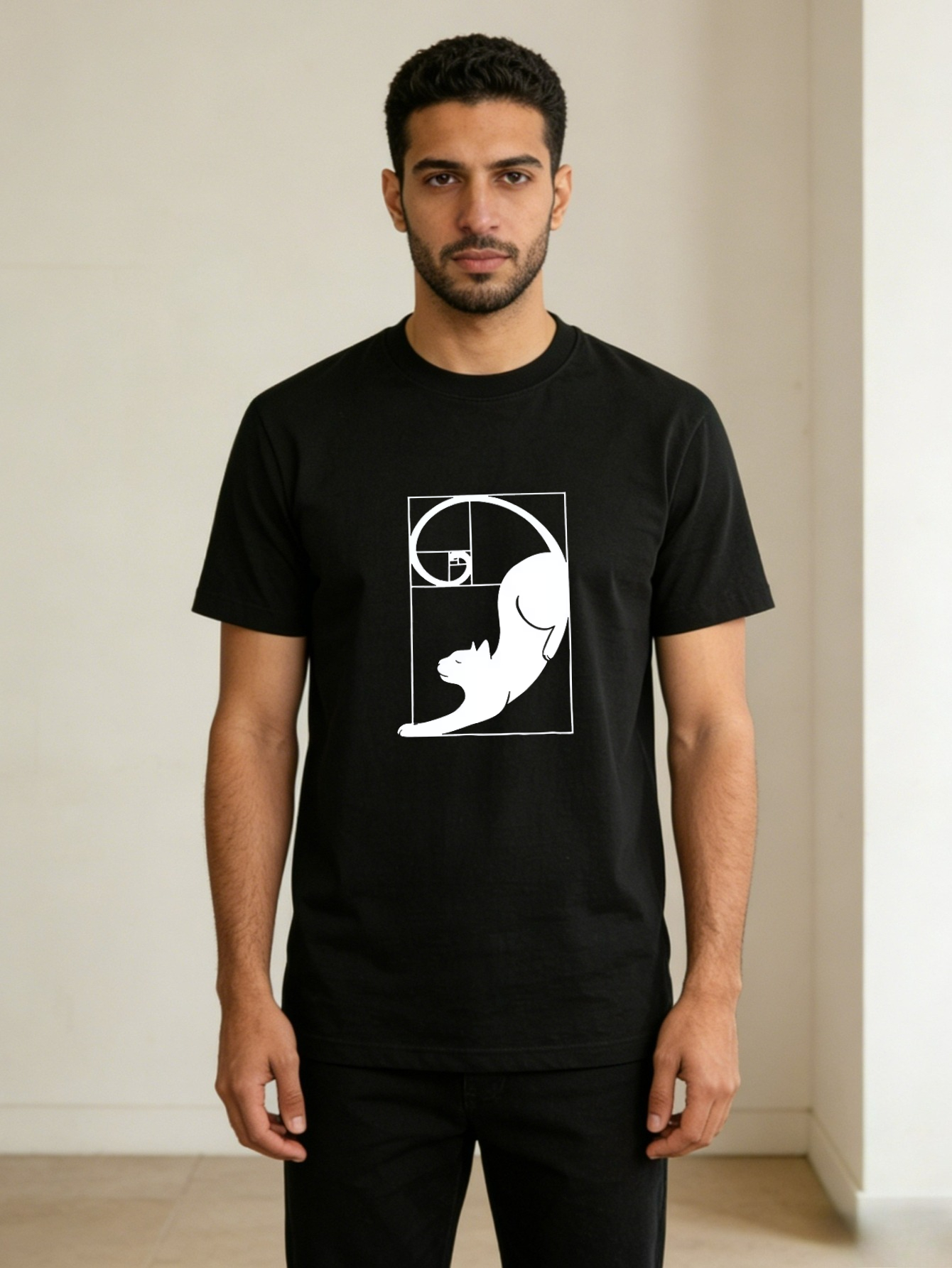 Men Short Sleeve Printed T-Shirt