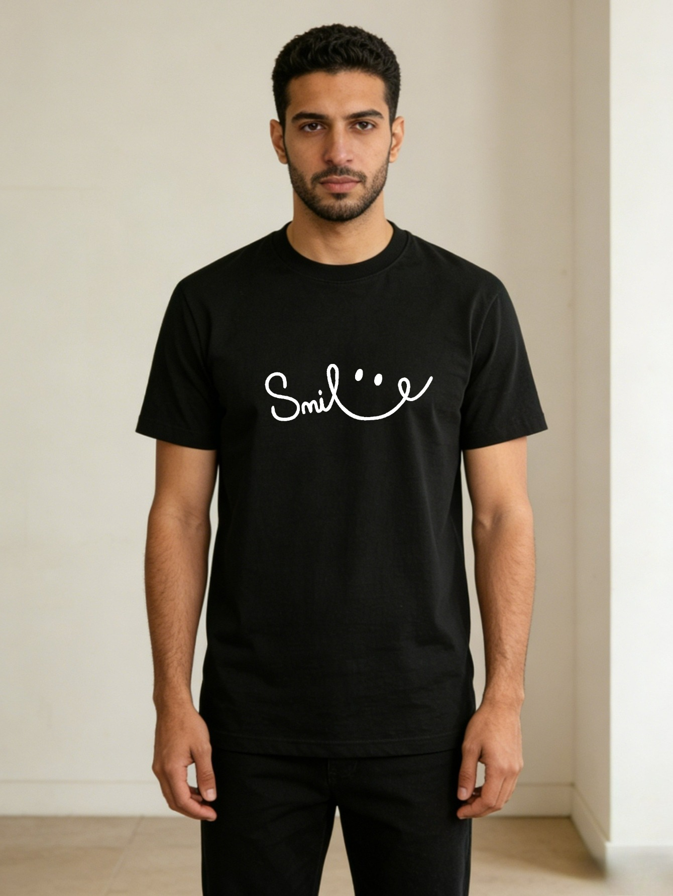 Men Short Sleeve Printed T-Shirt
