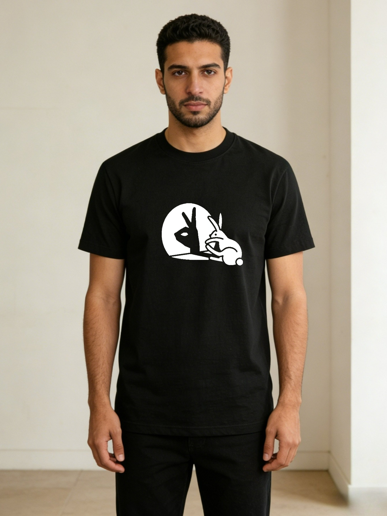 Men Short Sleeve Printed T-Shirt