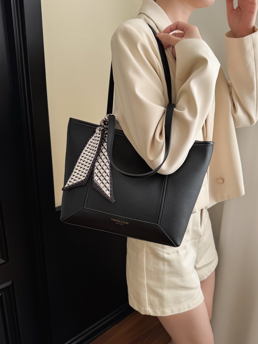Textured Shoulder Bag