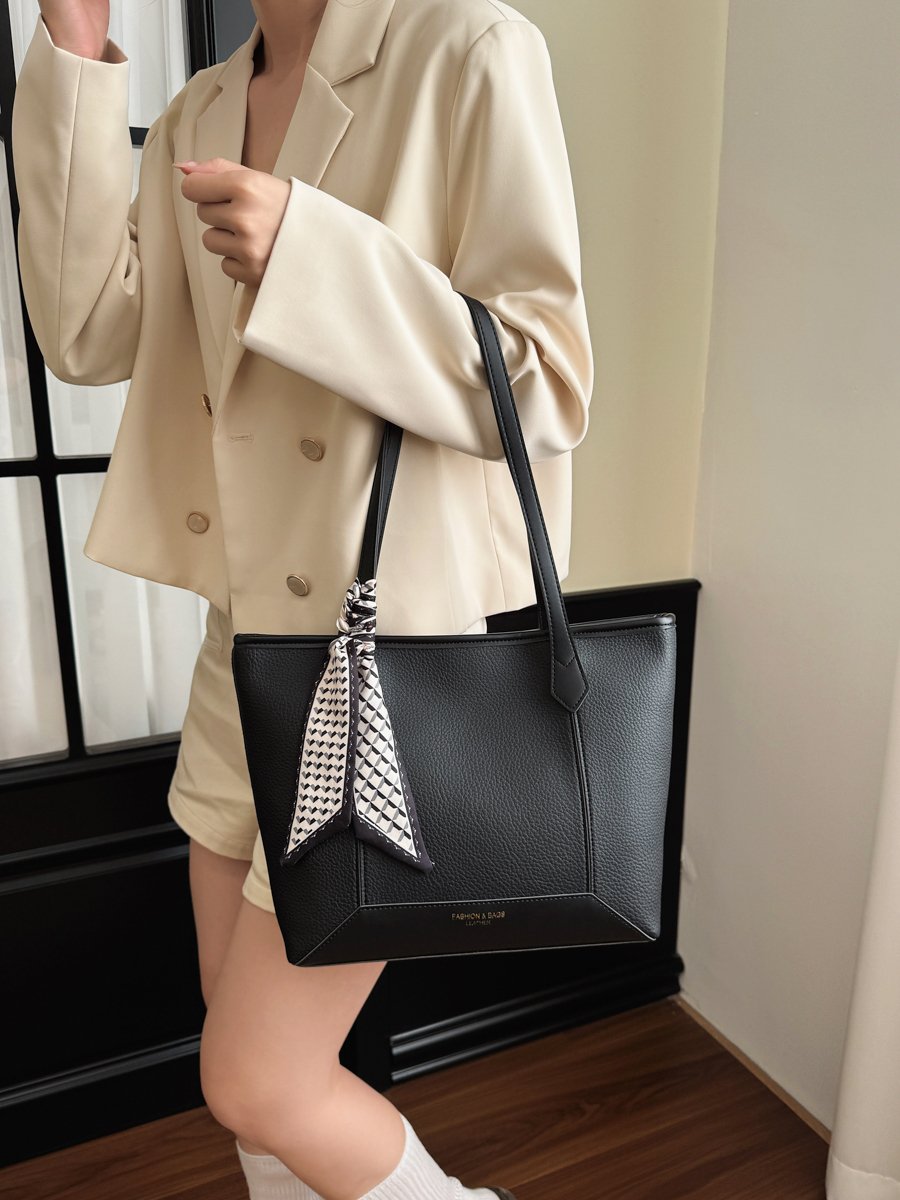 Textured Shoulder Bag