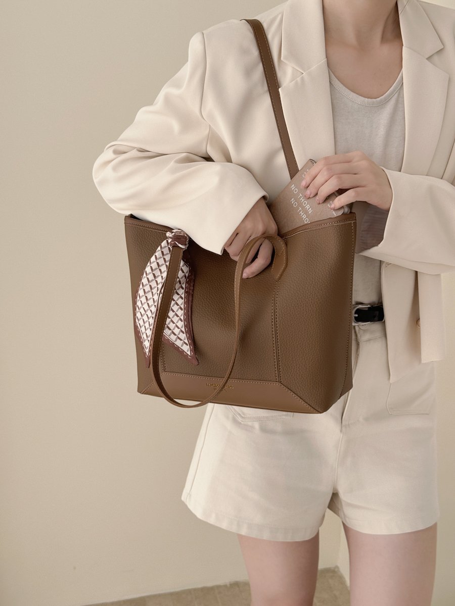 Textured Shoulder Bag