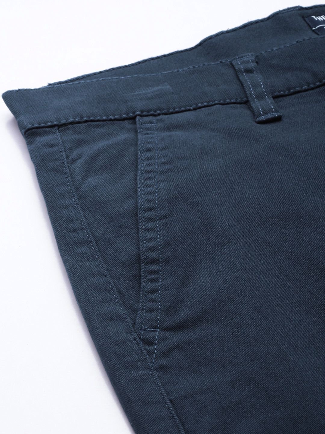 Men Slim Fit Mid Rise Chinos