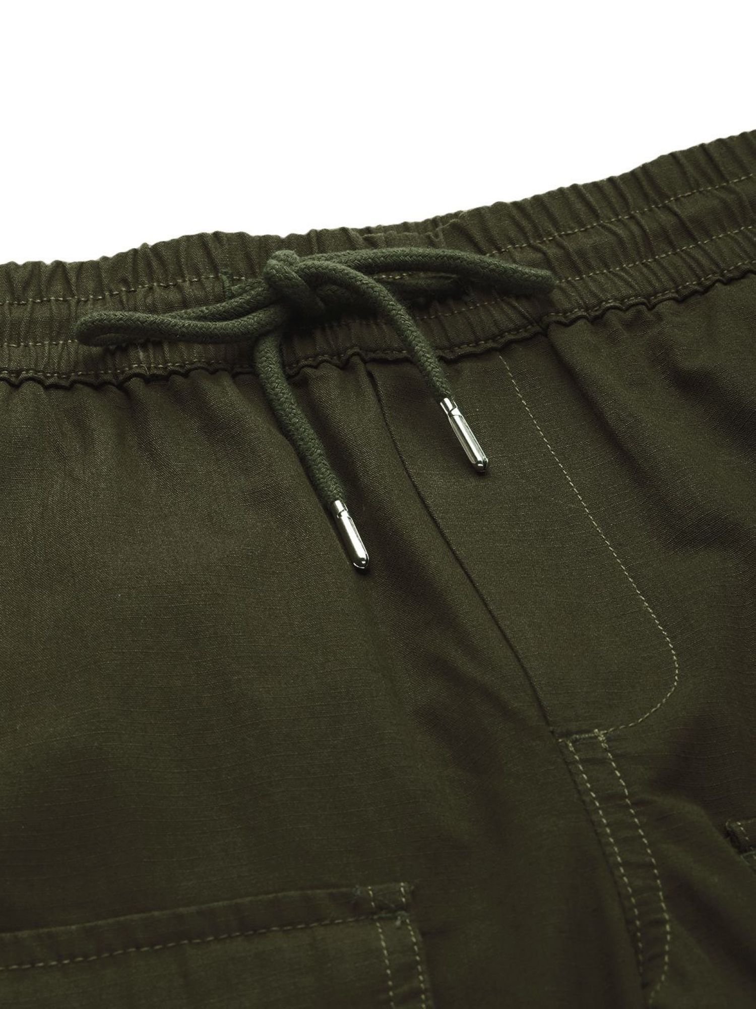 Men Regular Fit Mid Rise Cuffed Cargo Joggers