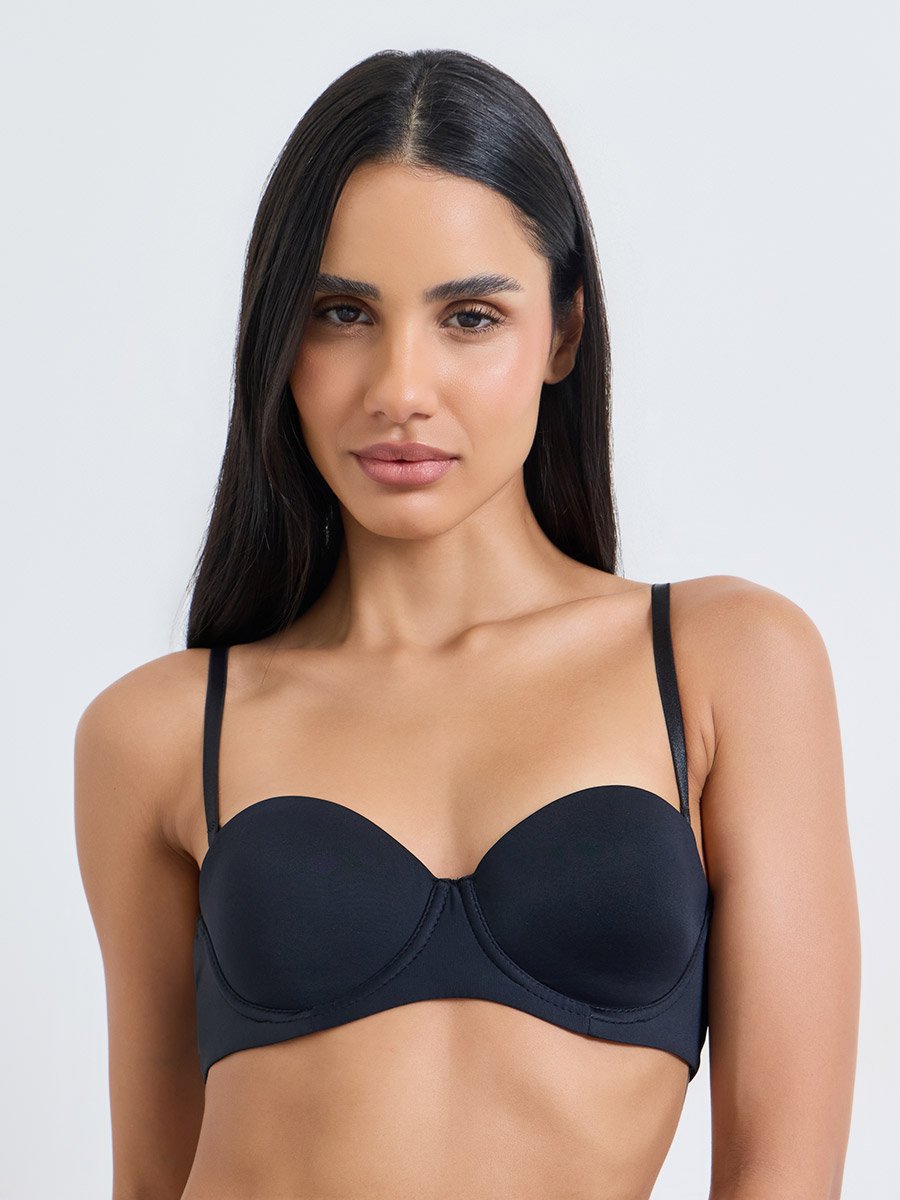 Pack of 2 - Padded Wired Balconette Bra