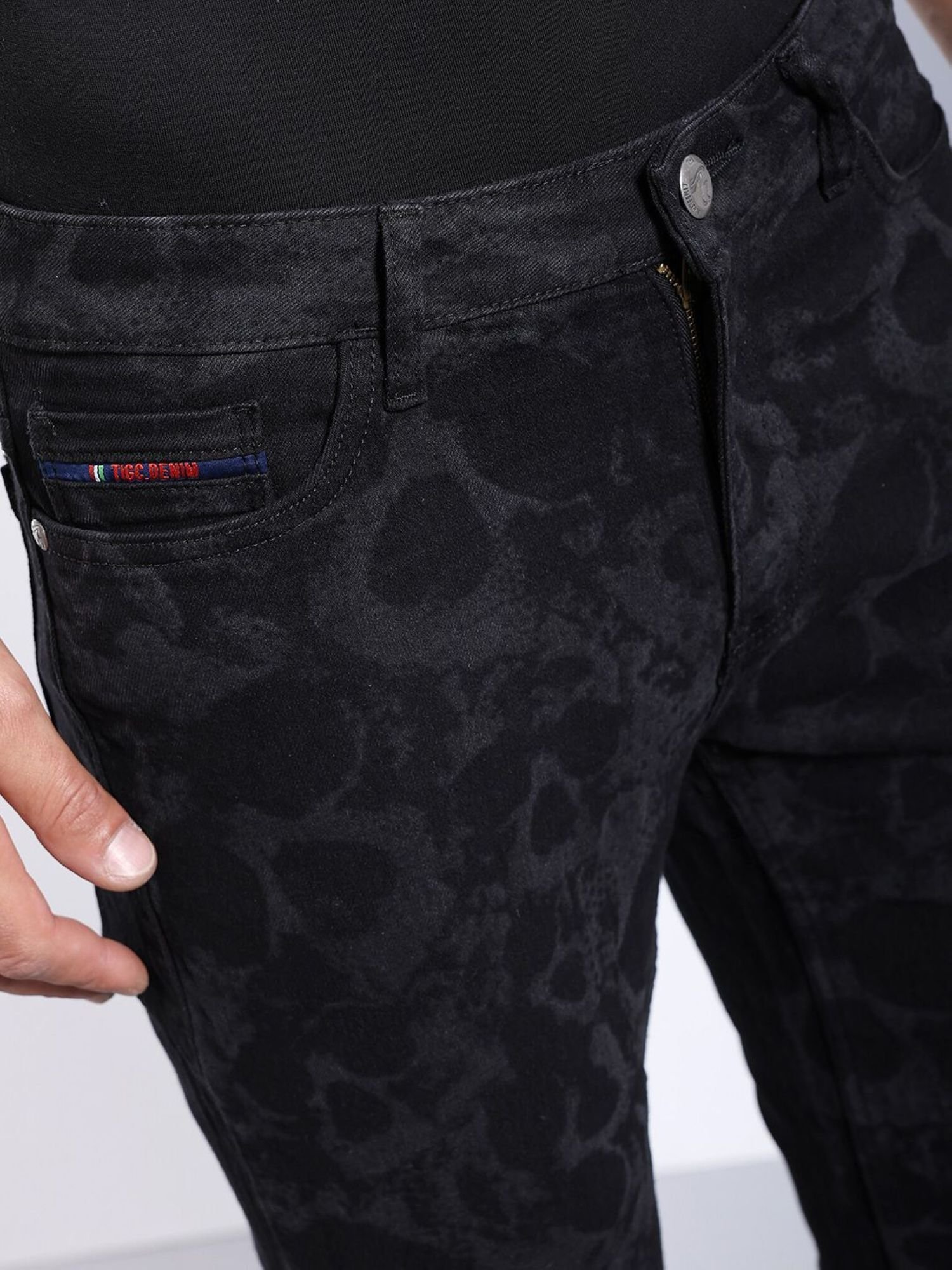 Men Bootcut Mid Rise Stretchable Jeans