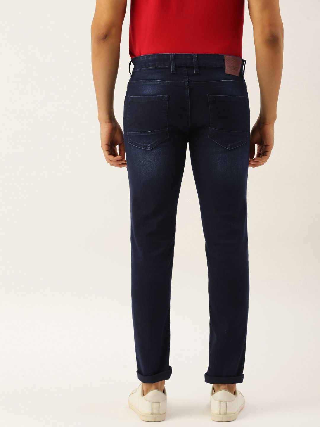 Men Slim Fit Mid Rise Stretchable Jeans