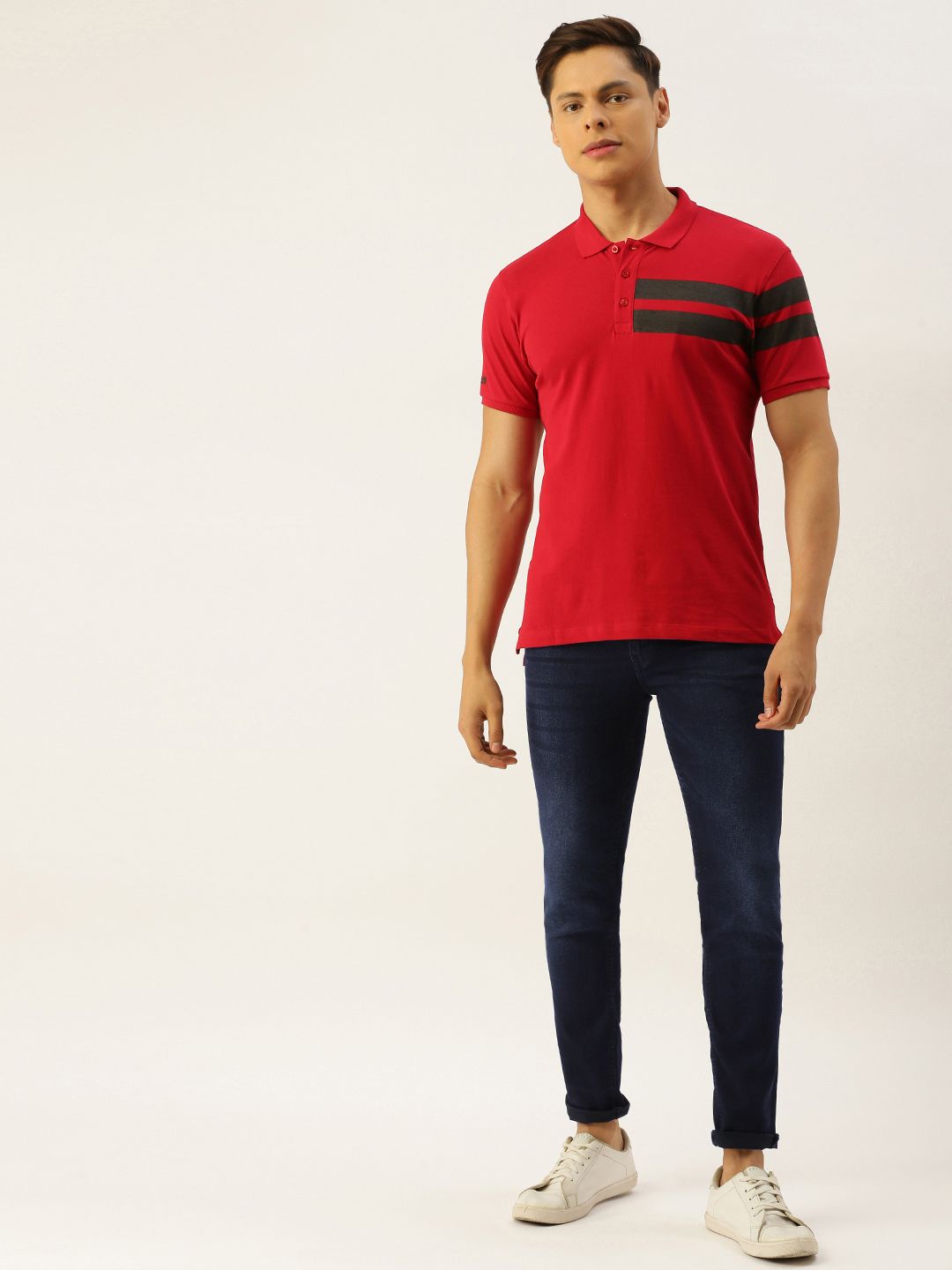 Men Slim Fit Mid Rise Stretchable Jeans
