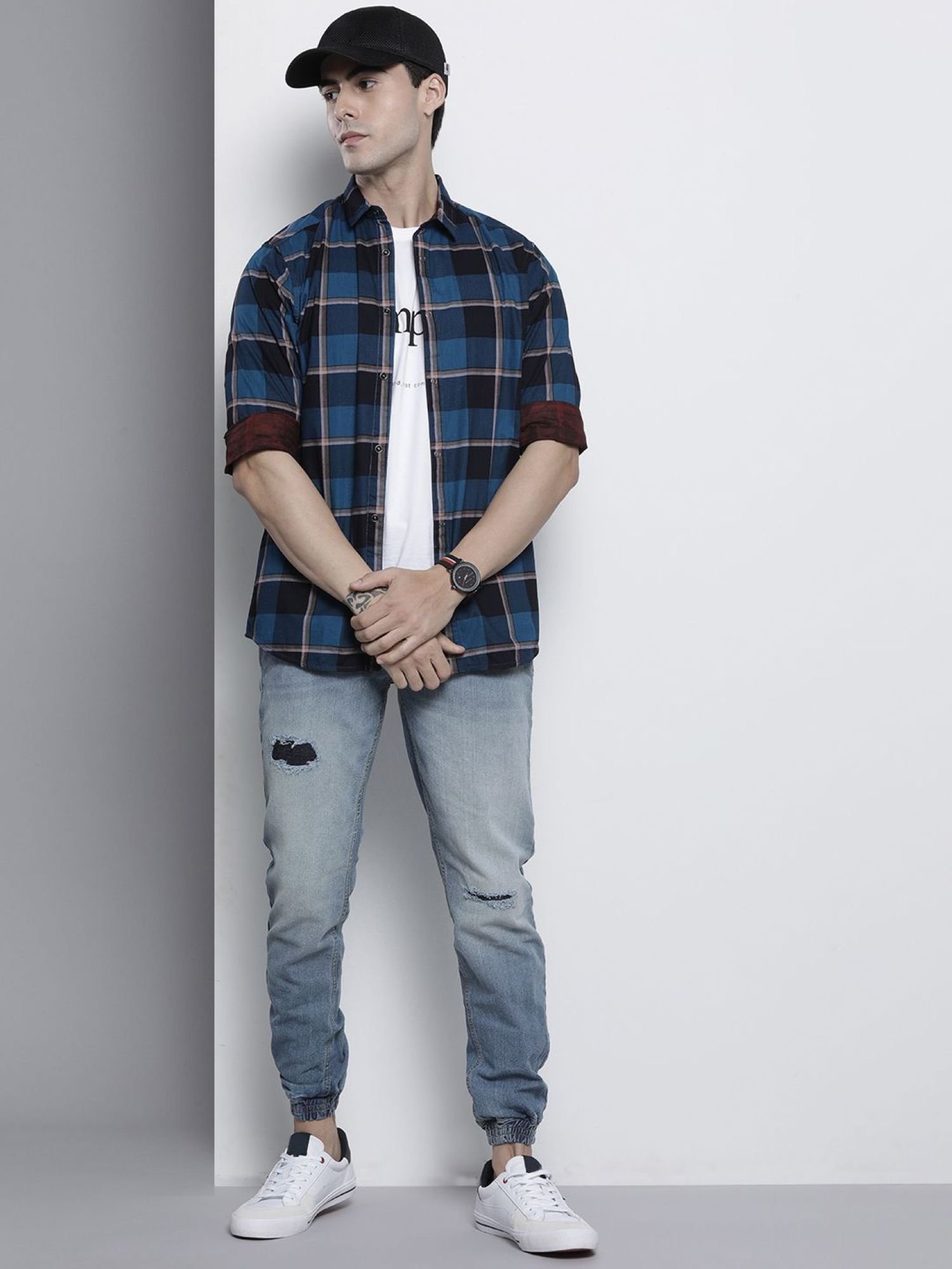 Men Slim Fit Mid Rise Stretchable Jeans