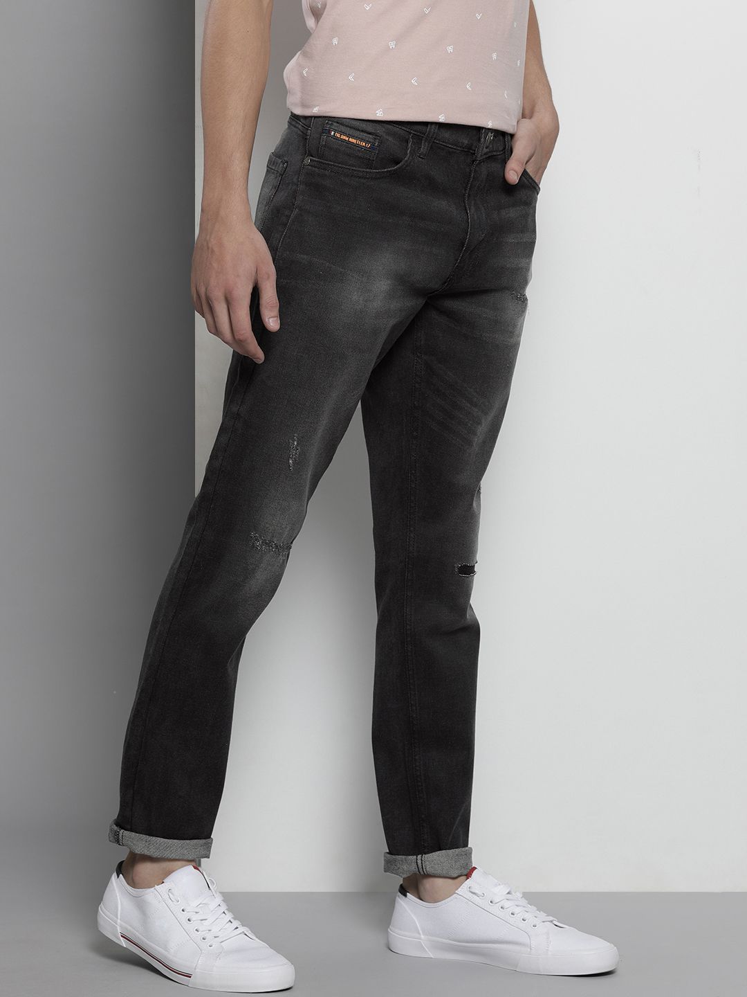 Men Slim Fit Mid Rise Stretchable Jeans